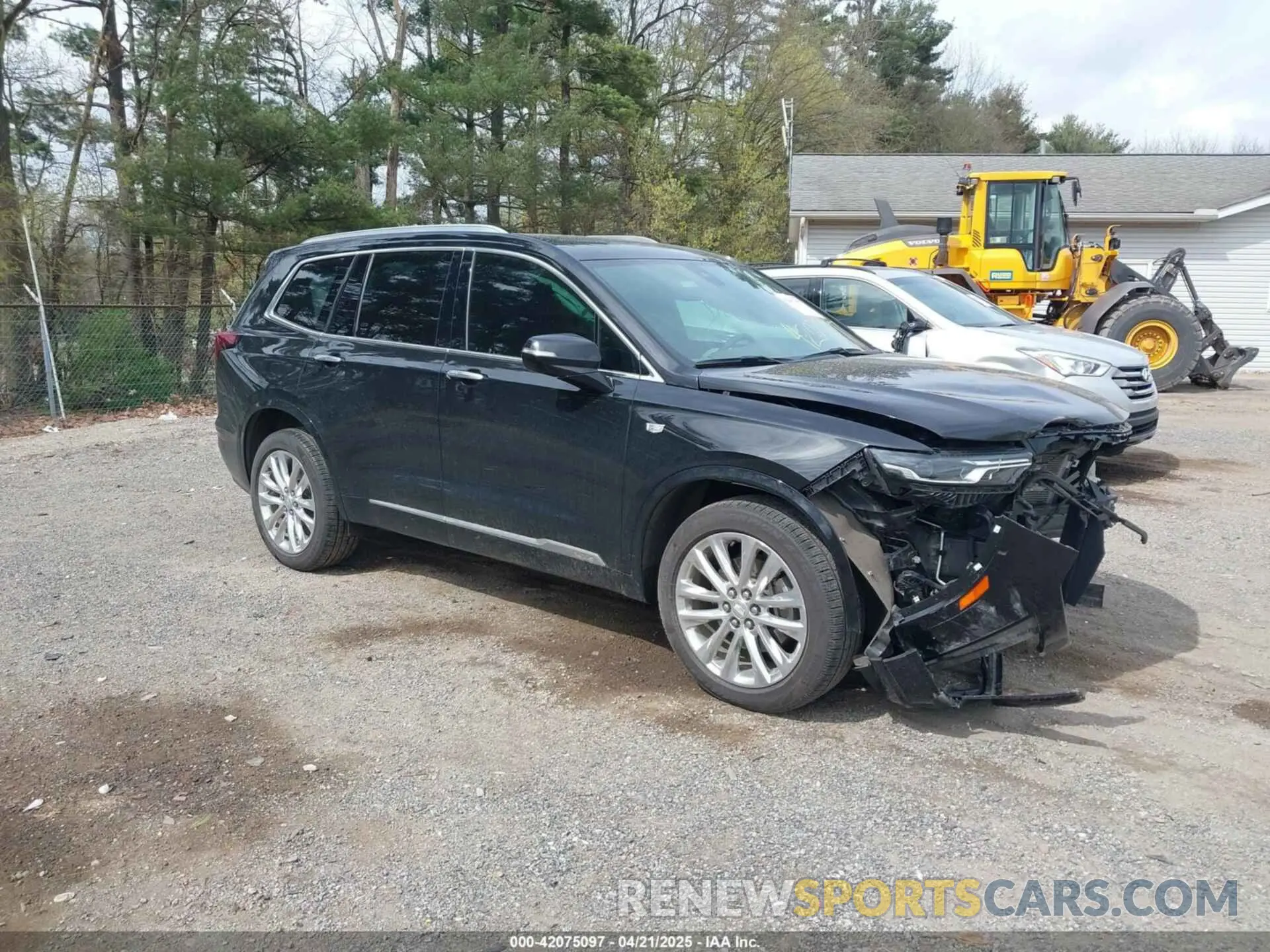 1 Photograph of a damaged car 1GYKPDRS6LZ223623 CADILLAC XT6 2020