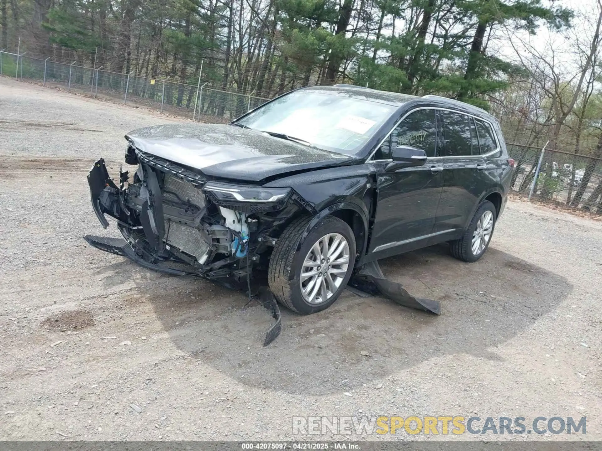 2 Photograph of a damaged car 1GYKPDRS6LZ223623 CADILLAC XT6 2020