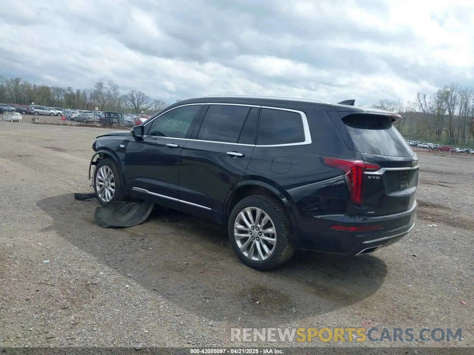 3 Photograph of a damaged car 1GYKPDRS6LZ223623 CADILLAC XT6 2020