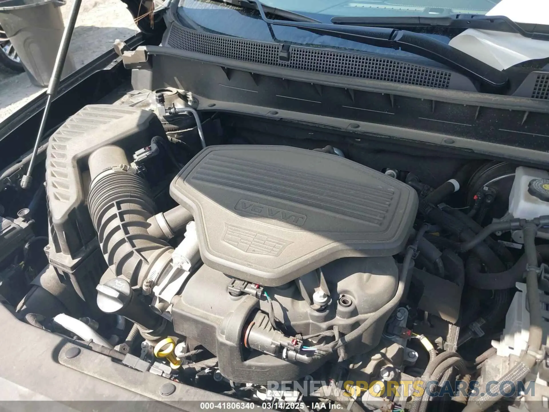 10 Фотография поврежденного автомобиля 1GYKPDRSXLZ157822 CADILLAC XT6 2020