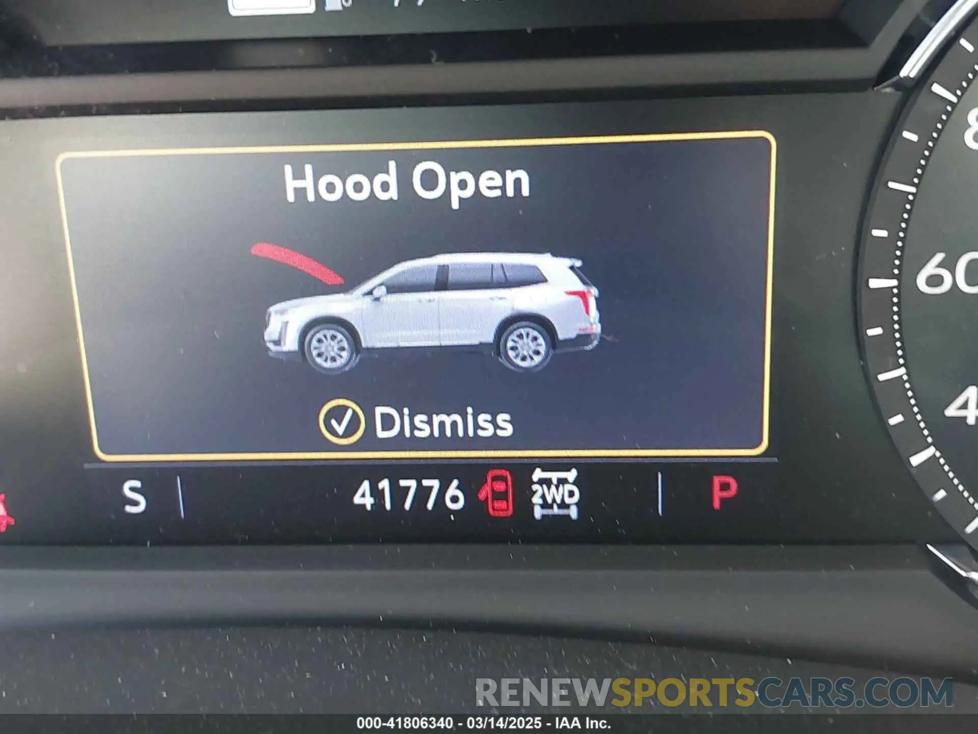 15 Фотография поврежденного автомобиля 1GYKPDRSXLZ157822 CADILLAC XT6 2020