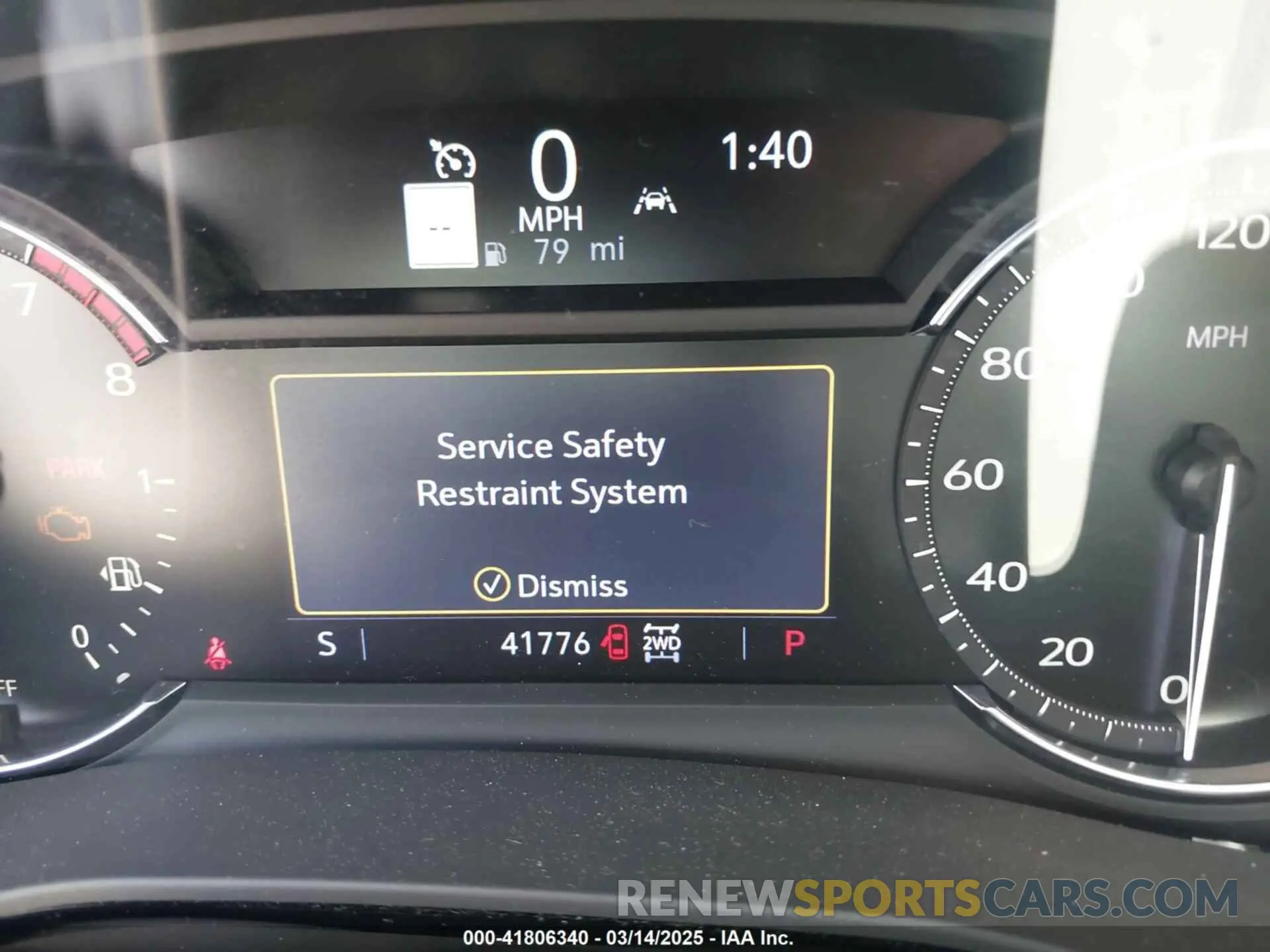 7 Фотография поврежденного автомобиля 1GYKPDRSXLZ157822 CADILLAC XT6 2020