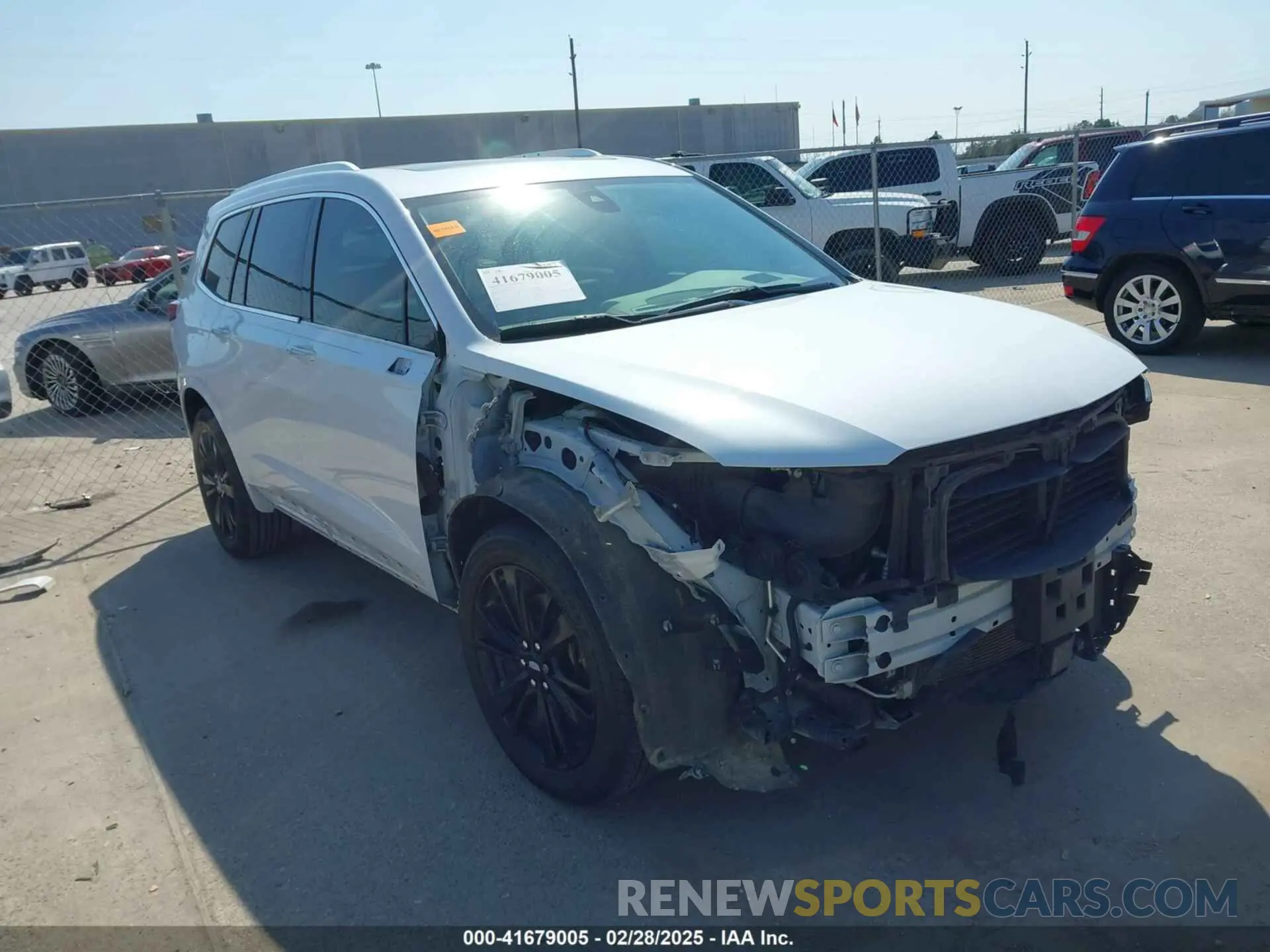 1 Фотография поврежденного автомобиля 1GYKPERS1LZ103976 CADILLAC XT6 2020