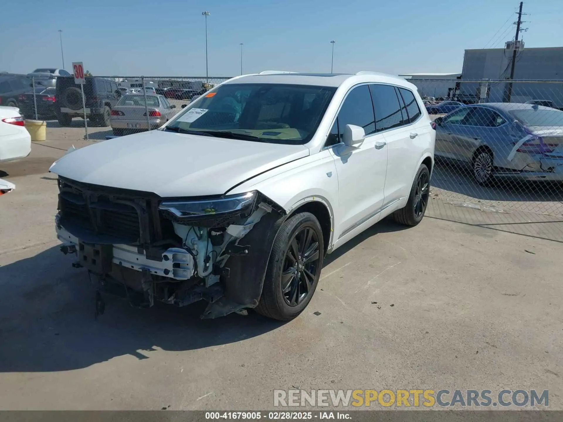 2 Фотография поврежденного автомобиля 1GYKPERS1LZ103976 CADILLAC XT6 2020