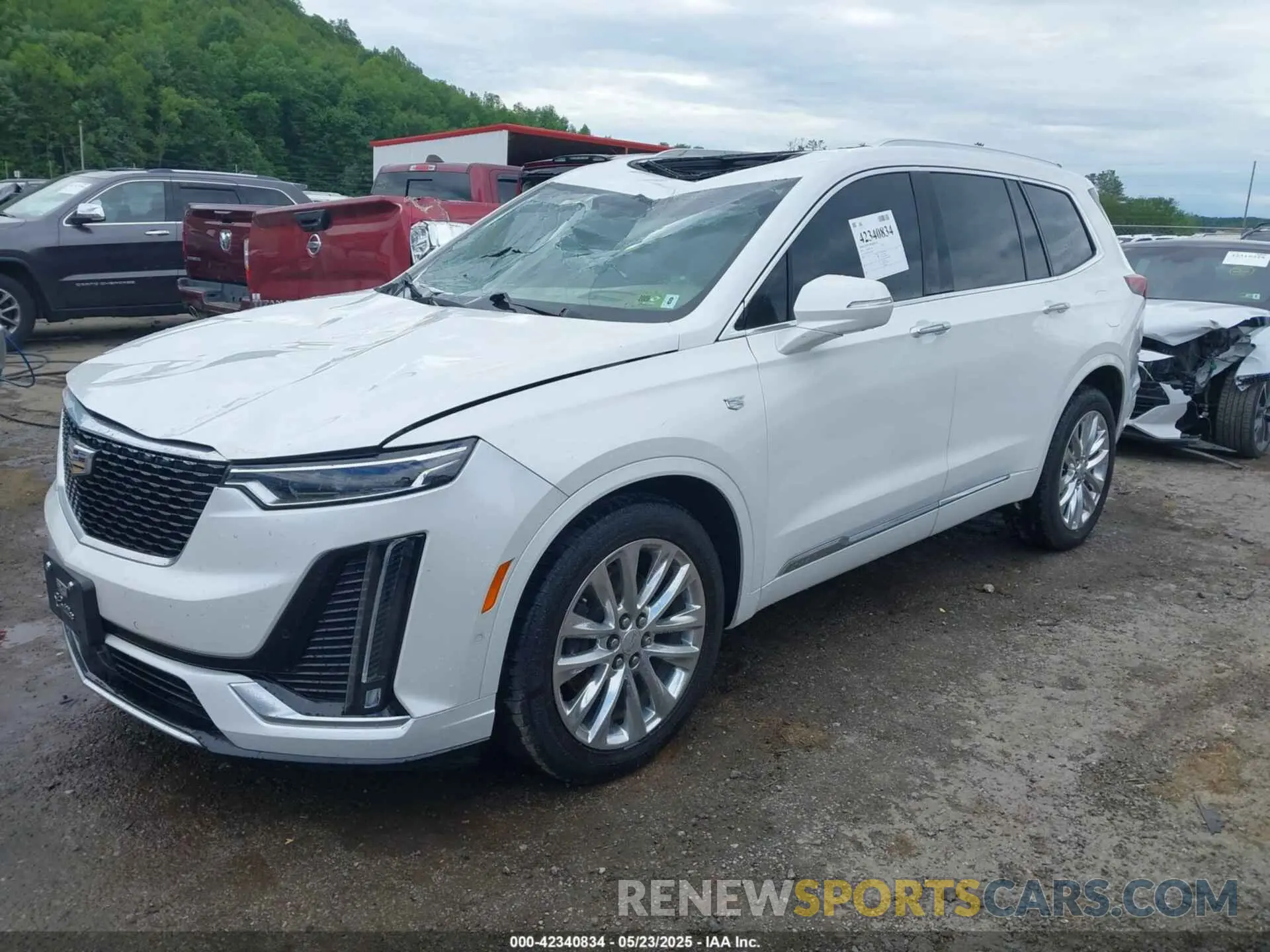 2 Фотография поврежденного автомобиля 1GYKPFRS0LZ212659 CADILLAC XT6 2020