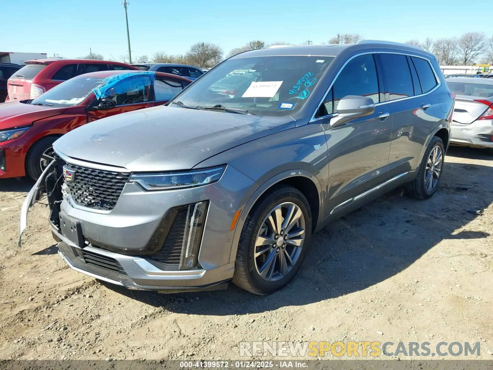 2 Photograph of a damaged car 1GYKPFRS2LZ232010 CADILLAC XT6 2020