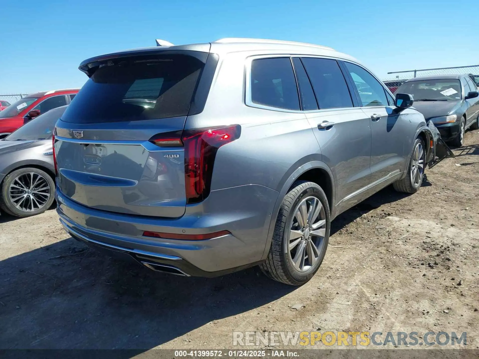 4 Photograph of a damaged car 1GYKPFRS2LZ232010 CADILLAC XT6 2020
