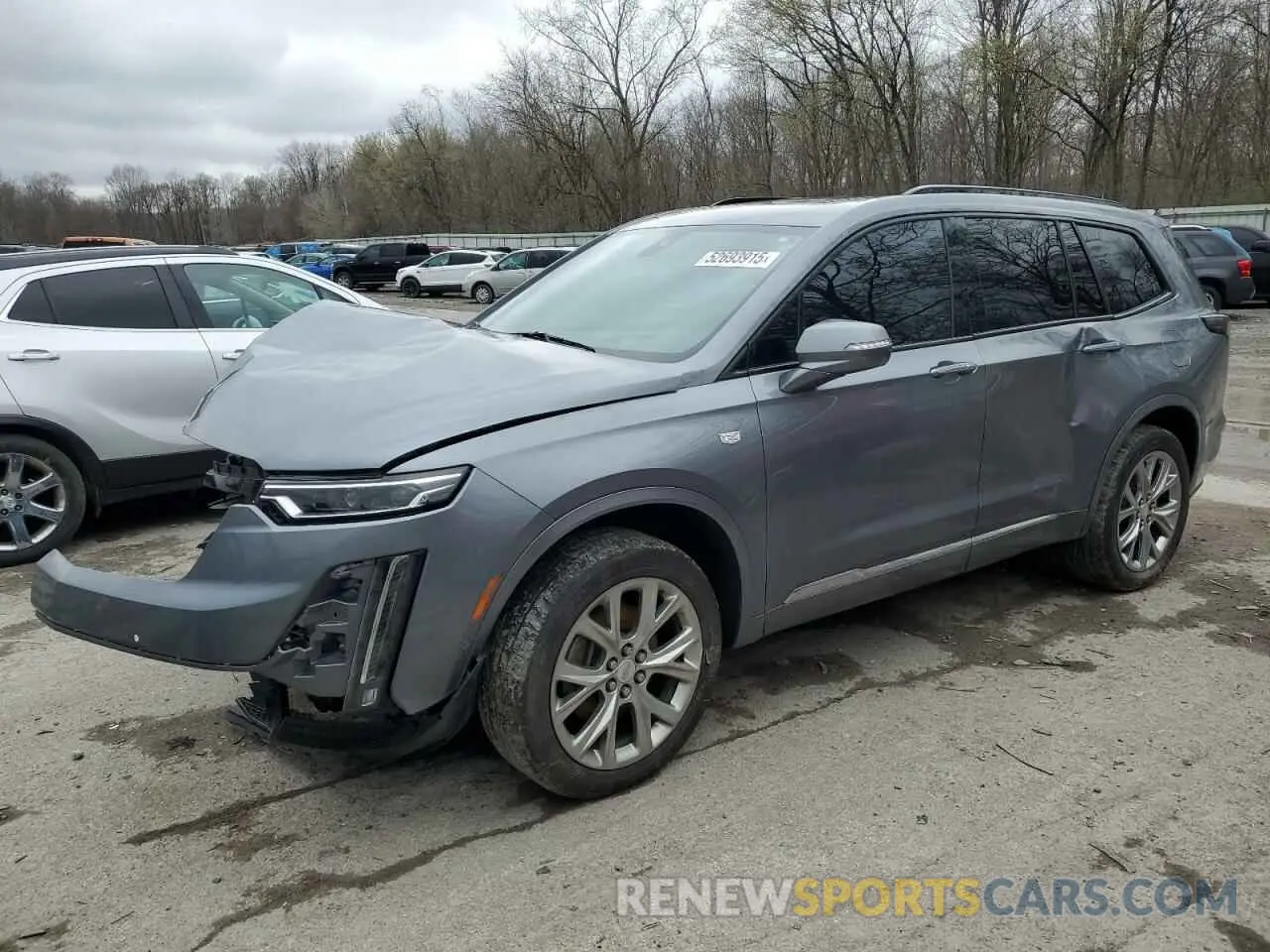 1 Photograph of a damaged car 1GYKPGRS5LZ141934 CADILLAC XT6 2020