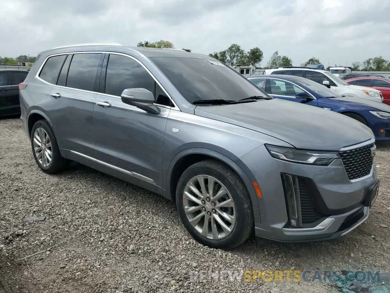 4 Photograph of a damaged car 1GYKPCRS5MZ173938 CADILLAC XT6 2021