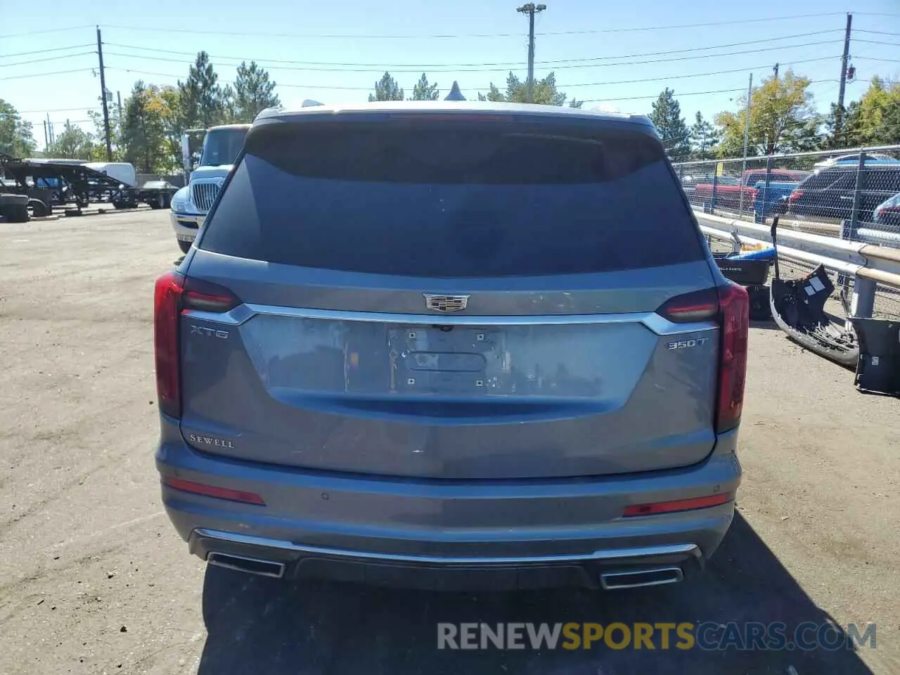 6 Фотография поврежденного автомобиля 1GYKPCRS8MZ151853 CADILLAC XT6 2021