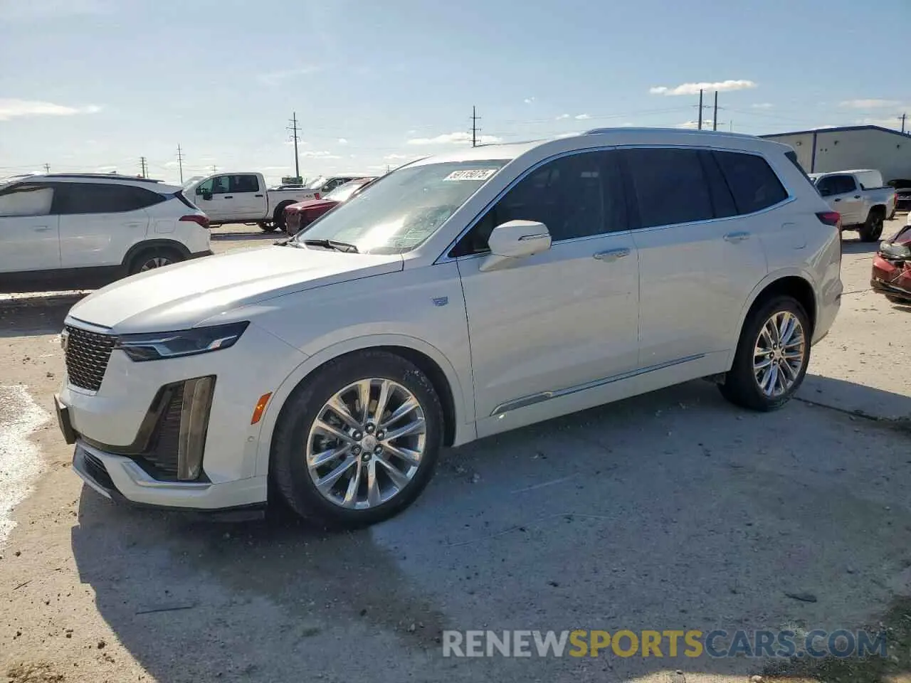 1 Фотография поврежденного автомобиля 1GYKPCRS9MZ187664 CADILLAC XT6 2021