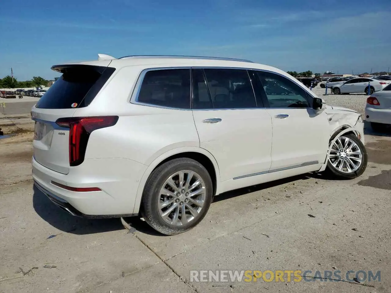 3 Фотография поврежденного автомобиля 1GYKPCRS9MZ187664 CADILLAC XT6 2021