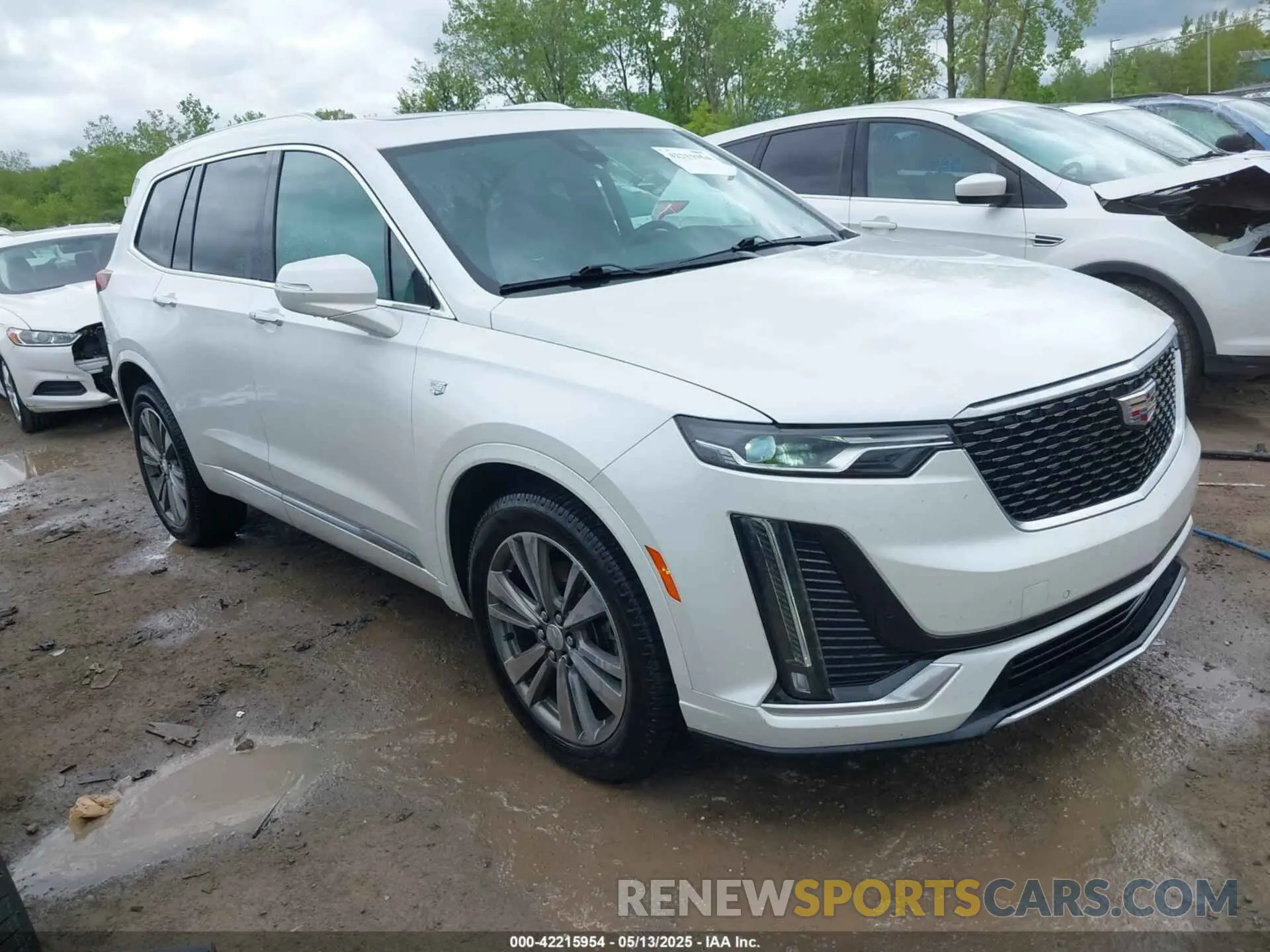 1 Photograph of a damaged car 1GYKPDRS0MZ141453 CADILLAC XT6 2021