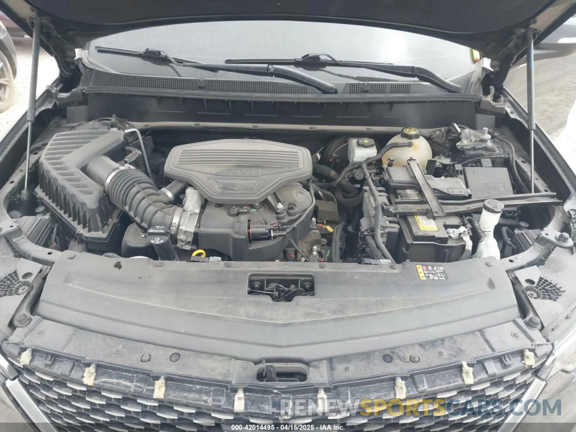 10 Photograph of a damaged car 1GYKPDRS2MZ141406 CADILLAC XT6 2021