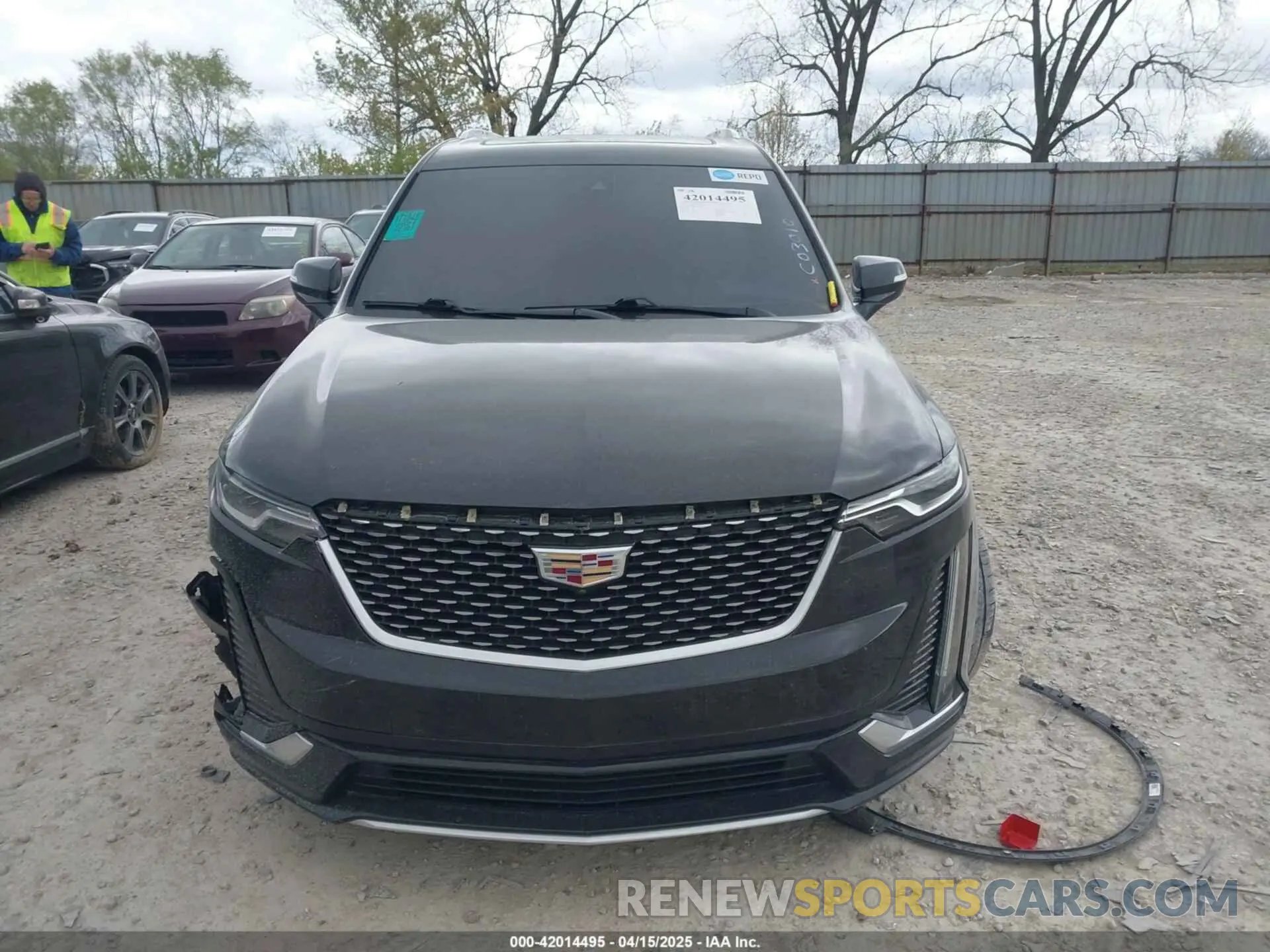13 Photograph of a damaged car 1GYKPDRS2MZ141406 CADILLAC XT6 2021