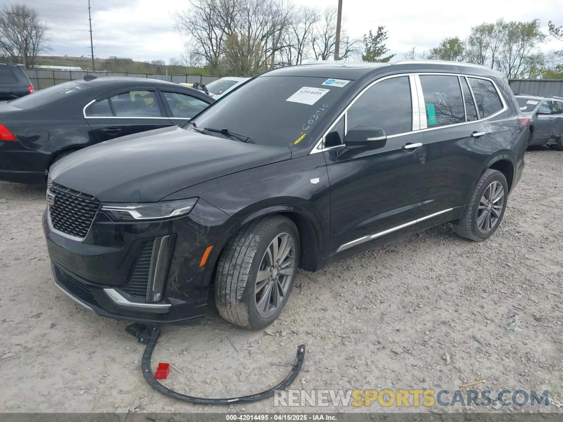 2 Photograph of a damaged car 1GYKPDRS2MZ141406 CADILLAC XT6 2021