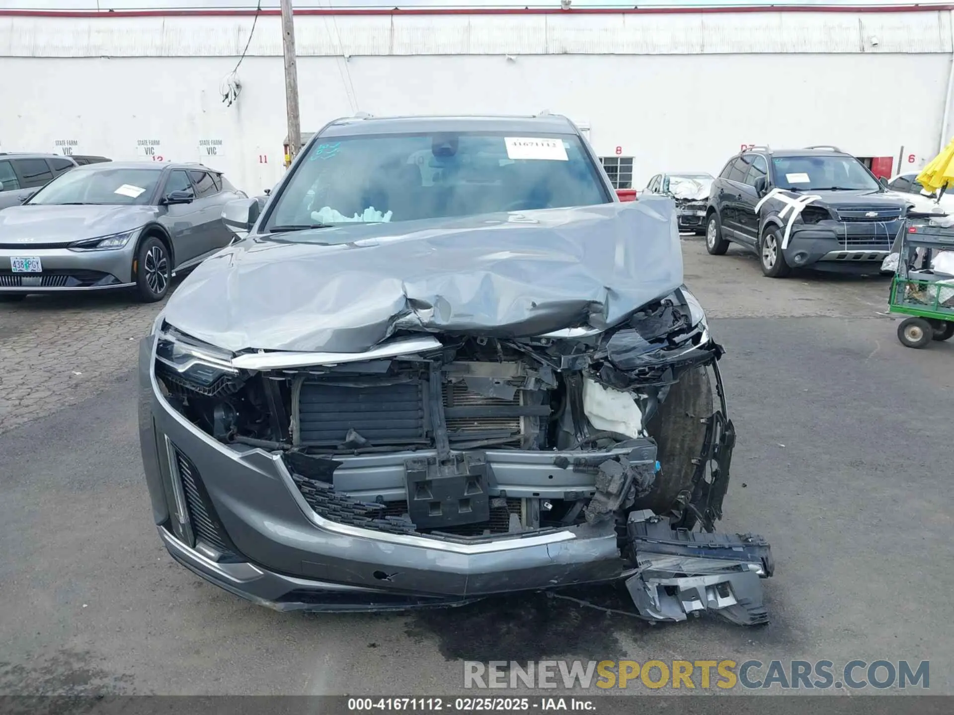 12 Photograph of a damaged car 1GYKPDRS2MZ228111 CADILLAC XT6 2021