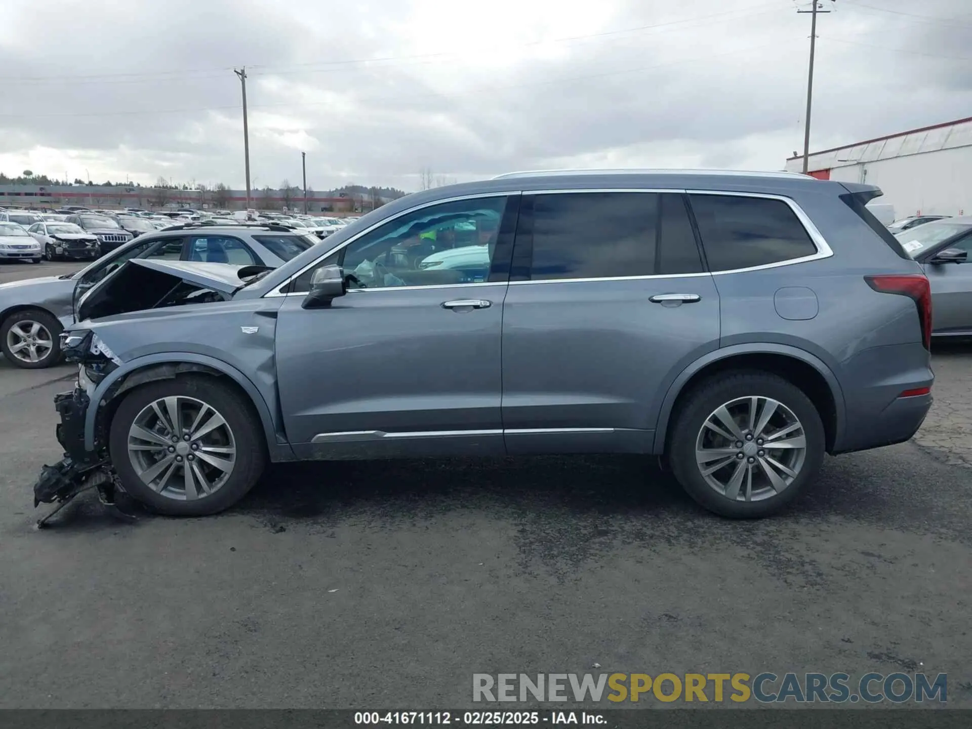 14 Photograph of a damaged car 1GYKPDRS2MZ228111 CADILLAC XT6 2021