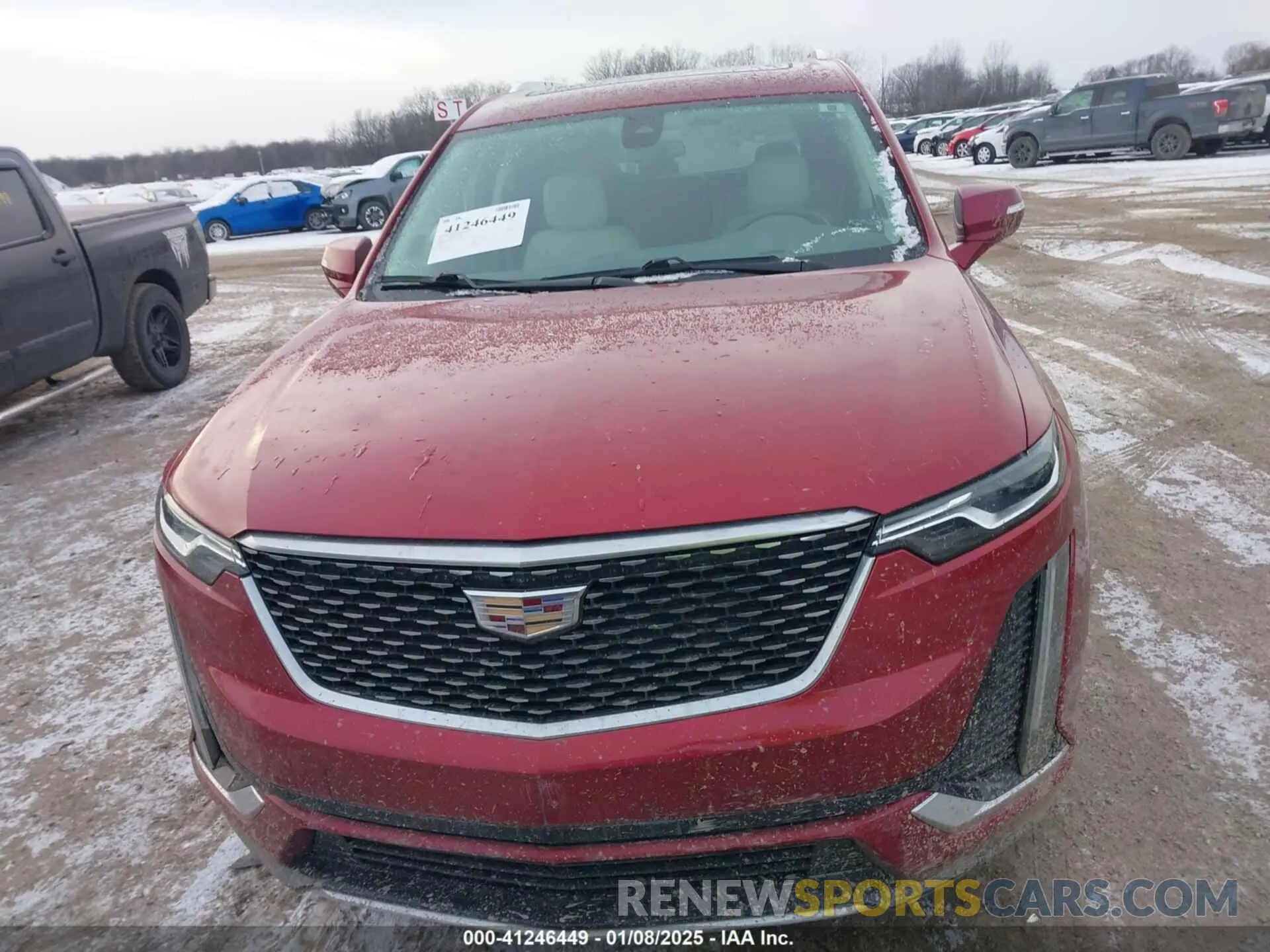 12 Фотография поврежденного автомобиля 1GYKPDRS7MZ224376 CADILLAC XT6 2021