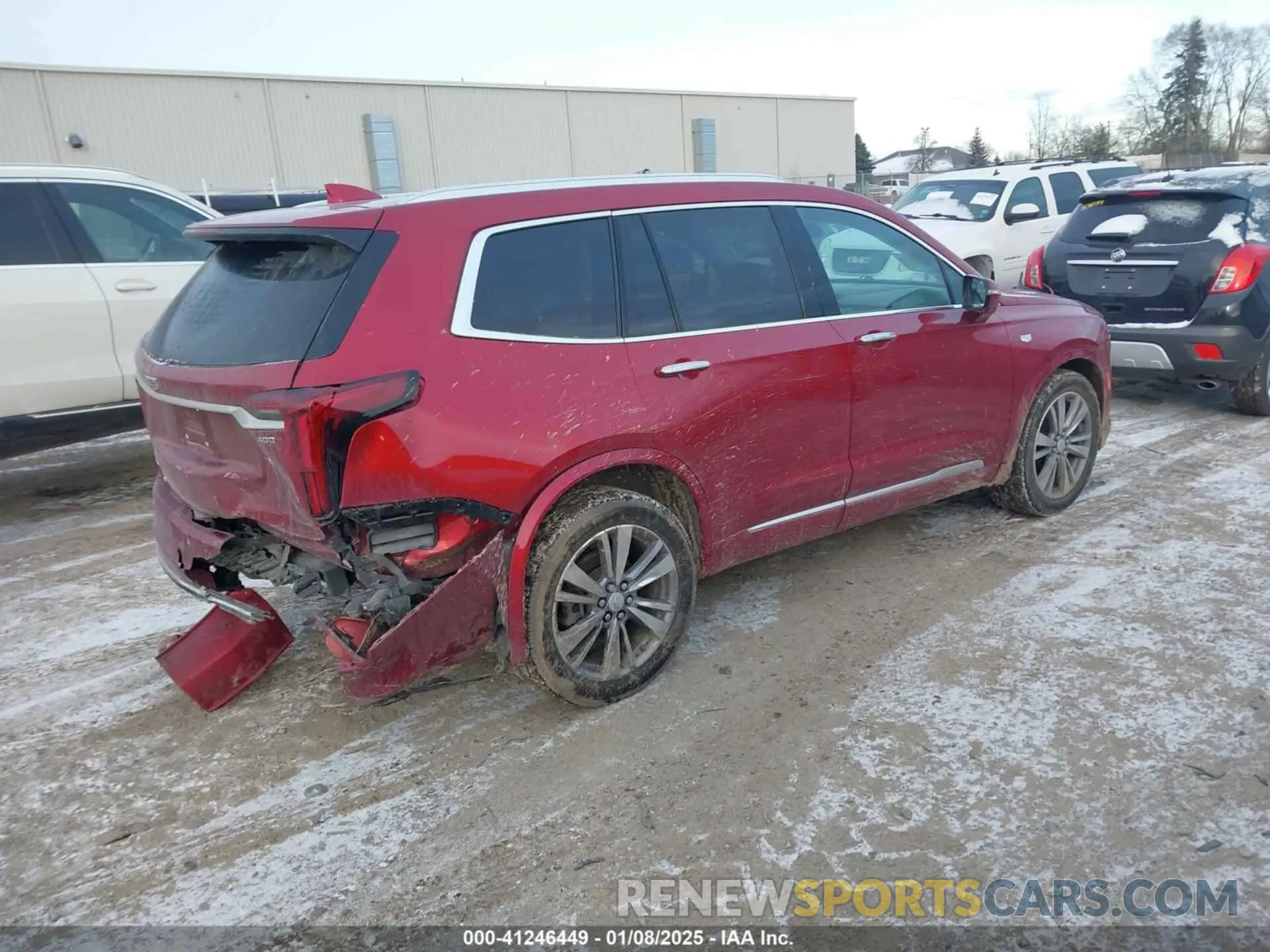4 Фотография поврежденного автомобиля 1GYKPDRS7MZ224376 CADILLAC XT6 2021