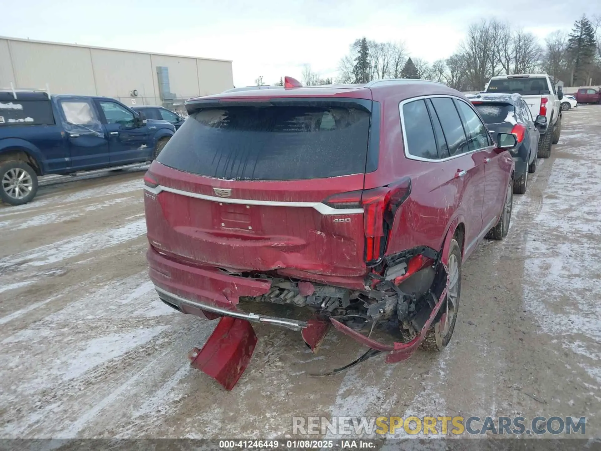 6 Фотография поврежденного автомобиля 1GYKPDRS7MZ224376 CADILLAC XT6 2021