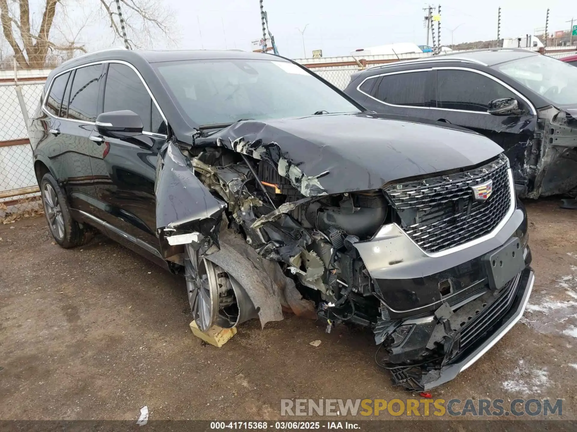 1 Photograph of a damaged car 1GYKPDRS9MZ120150 CADILLAC XT6 2021
