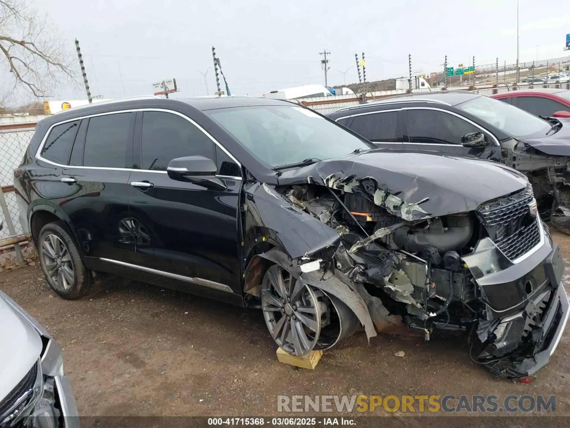 14 Photograph of a damaged car 1GYKPDRS9MZ120150 CADILLAC XT6 2021