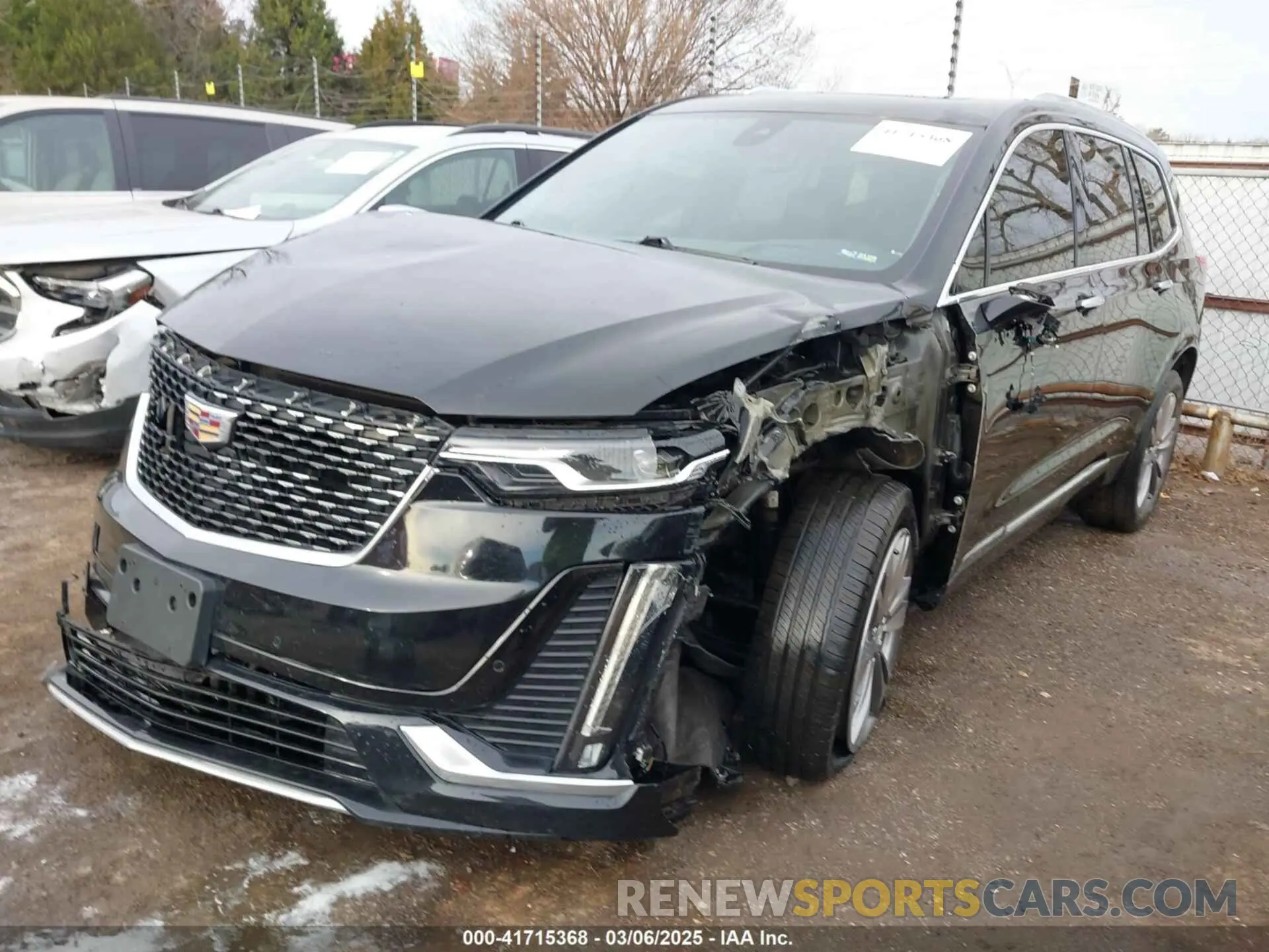 2 Photograph of a damaged car 1GYKPDRS9MZ120150 CADILLAC XT6 2021