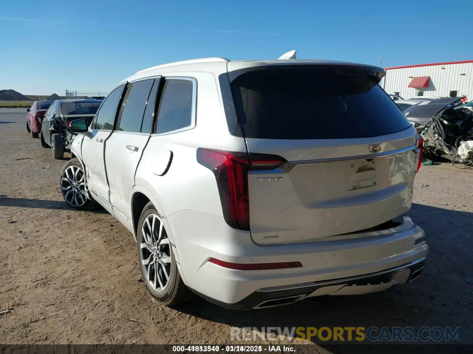 3 Фотография поврежденного автомобиля 1GYKPFRS1MZ145104 CADILLAC XT6 2021