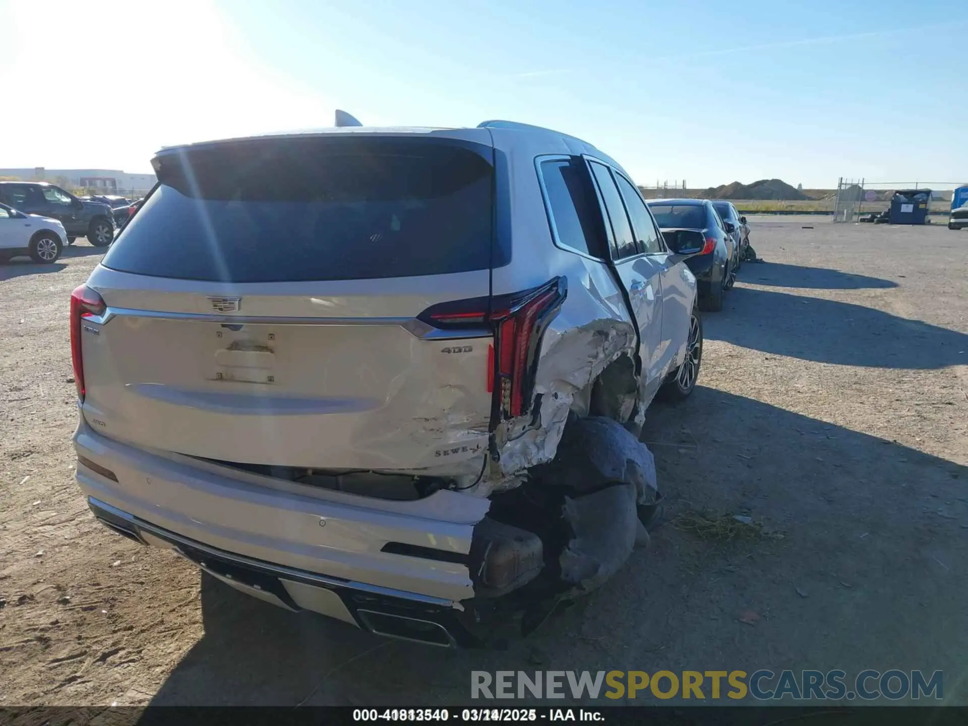 4 Фотография поврежденного автомобиля 1GYKPFRS1MZ145104 CADILLAC XT6 2021
