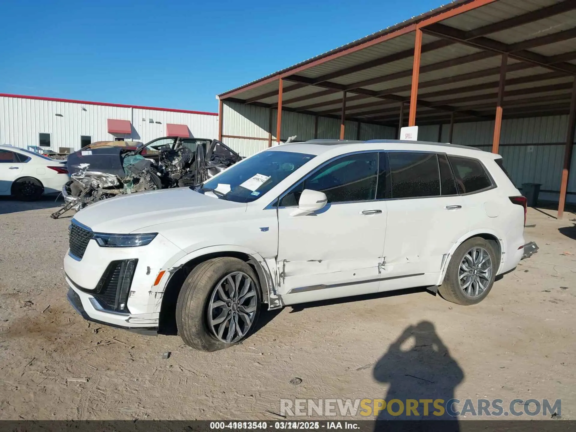 6 Фотография поврежденного автомобиля 1GYKPFRS1MZ145104 CADILLAC XT6 2021