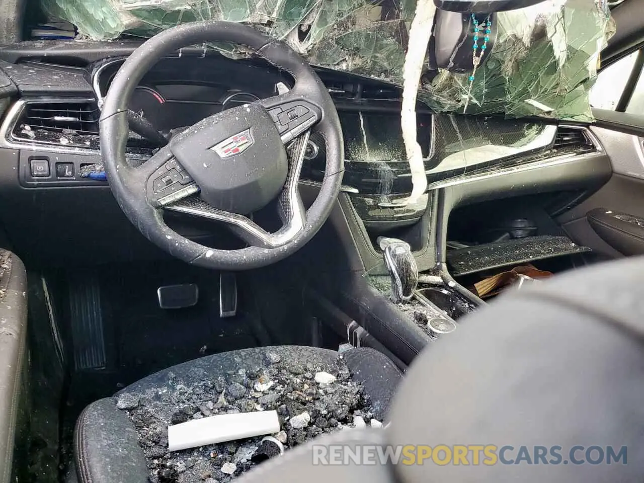 8 Фотография поврежденного автомобиля 1GYKPGRS1MZ139339 CADILLAC XT6 2021