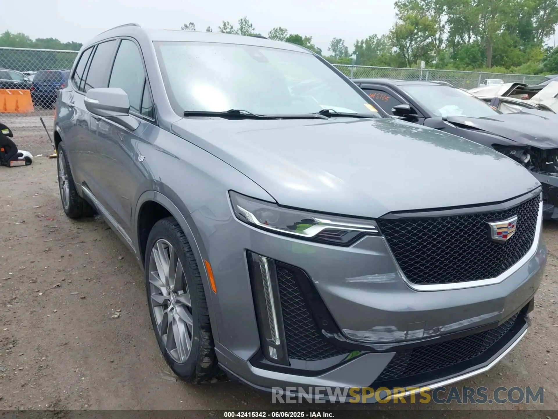 1 Фотография поврежденного автомобиля 1GYKPGRS6MZ128112 CADILLAC XT6 2021