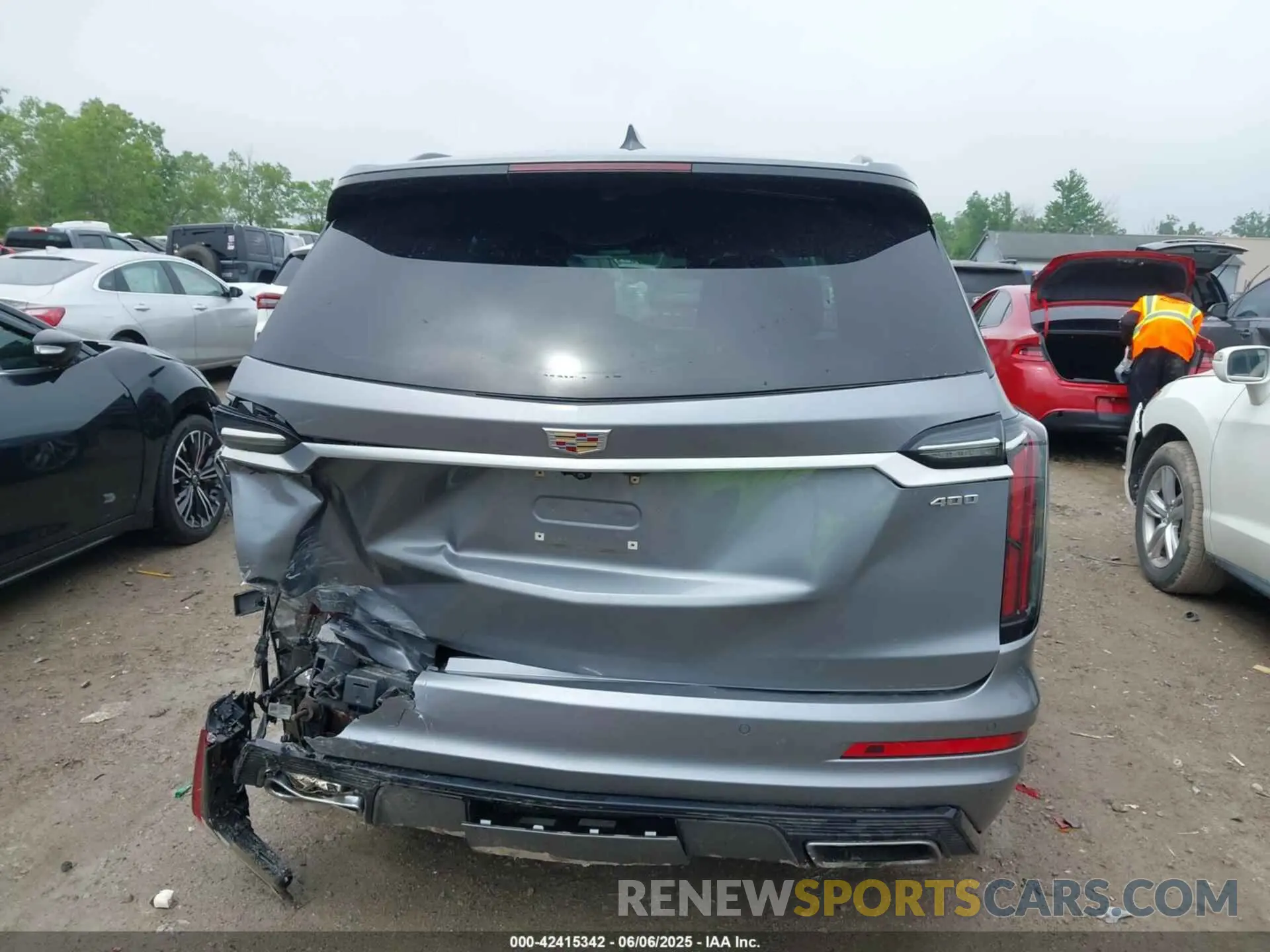 16 Фотография поврежденного автомобиля 1GYKPGRS6MZ128112 CADILLAC XT6 2021