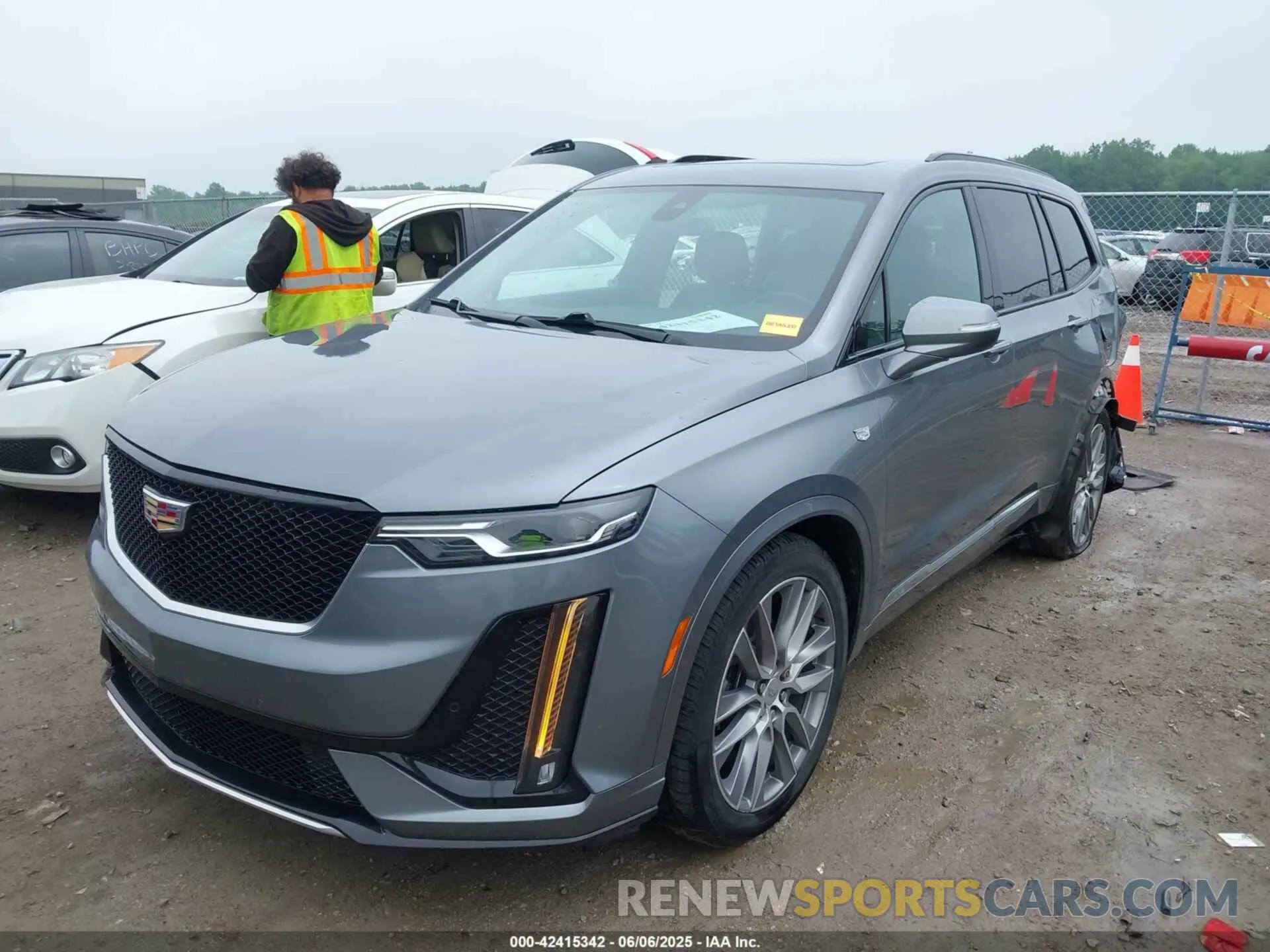 2 Фотография поврежденного автомобиля 1GYKPGRS6MZ128112 CADILLAC XT6 2021