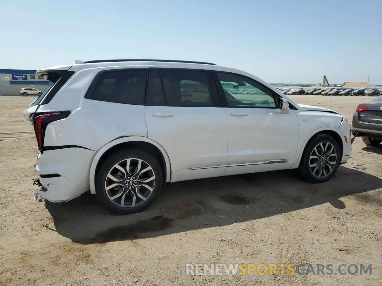 3 Photograph of a damaged car 1GYKPGRS7MZ134193 CADILLAC XT6 2021