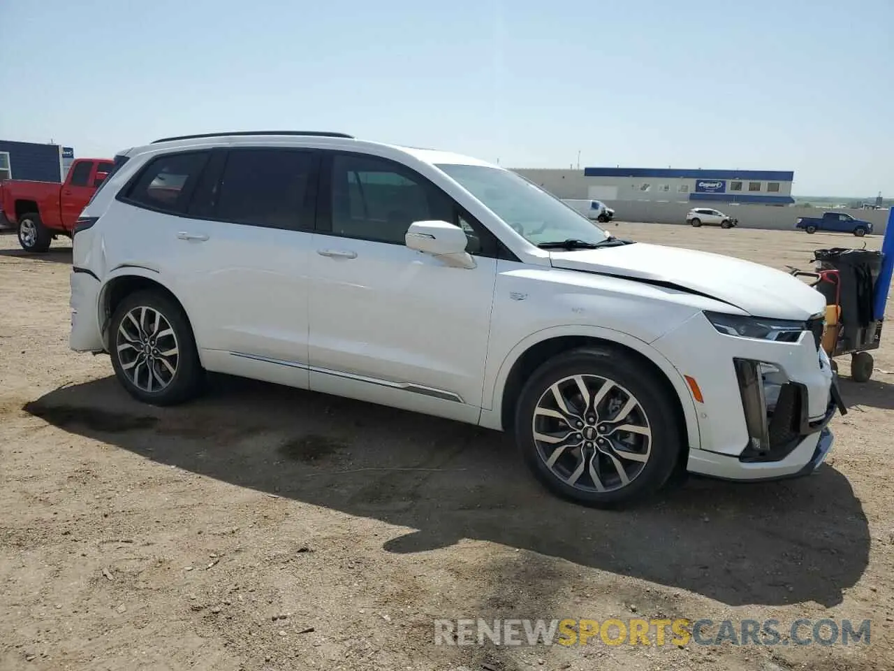 4 Photograph of a damaged car 1GYKPGRS7MZ134193 CADILLAC XT6 2021