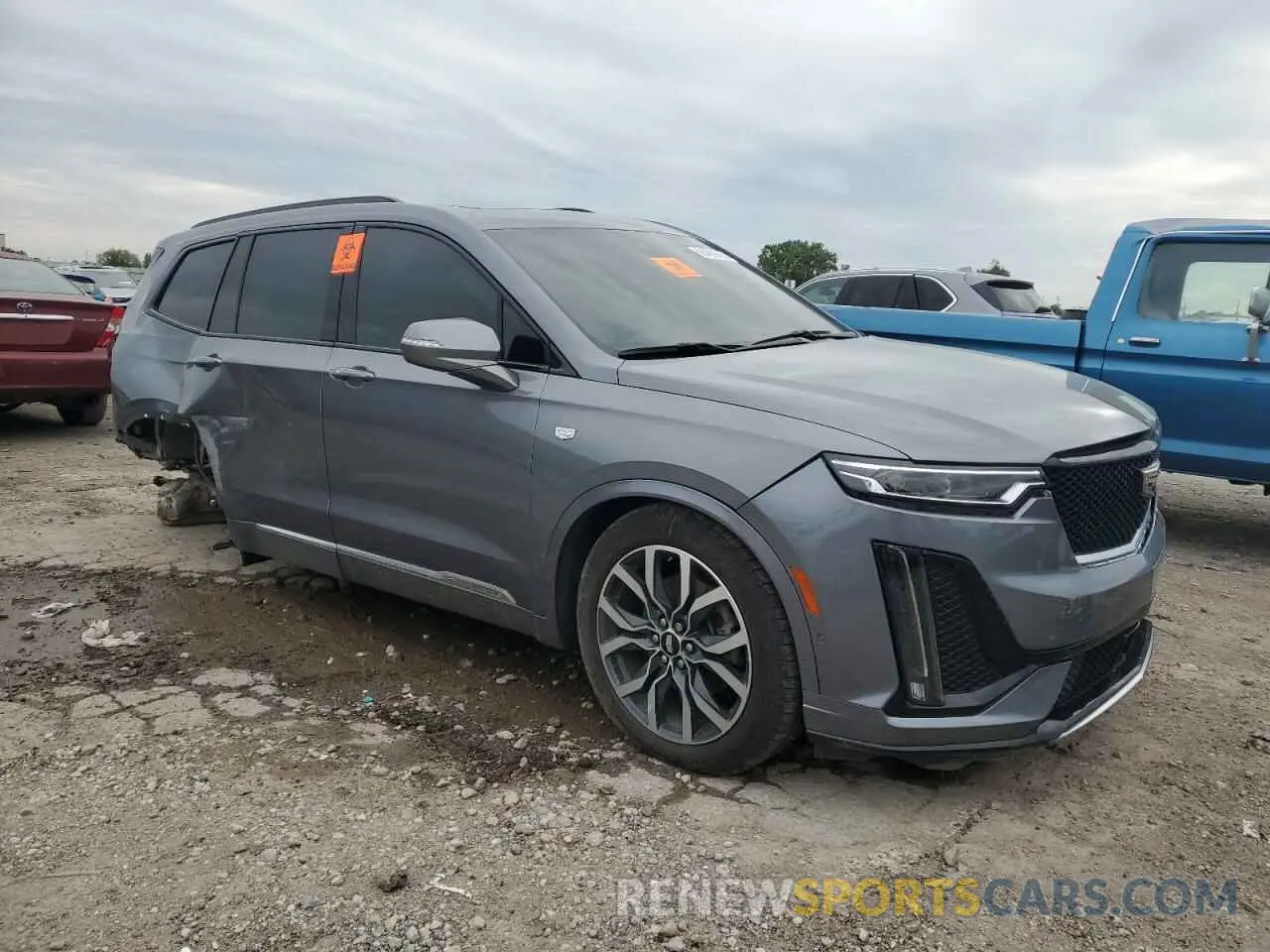 4 Photograph of a damaged car 1GYKPHRS9MZ165189 CADILLAC XT6 2021