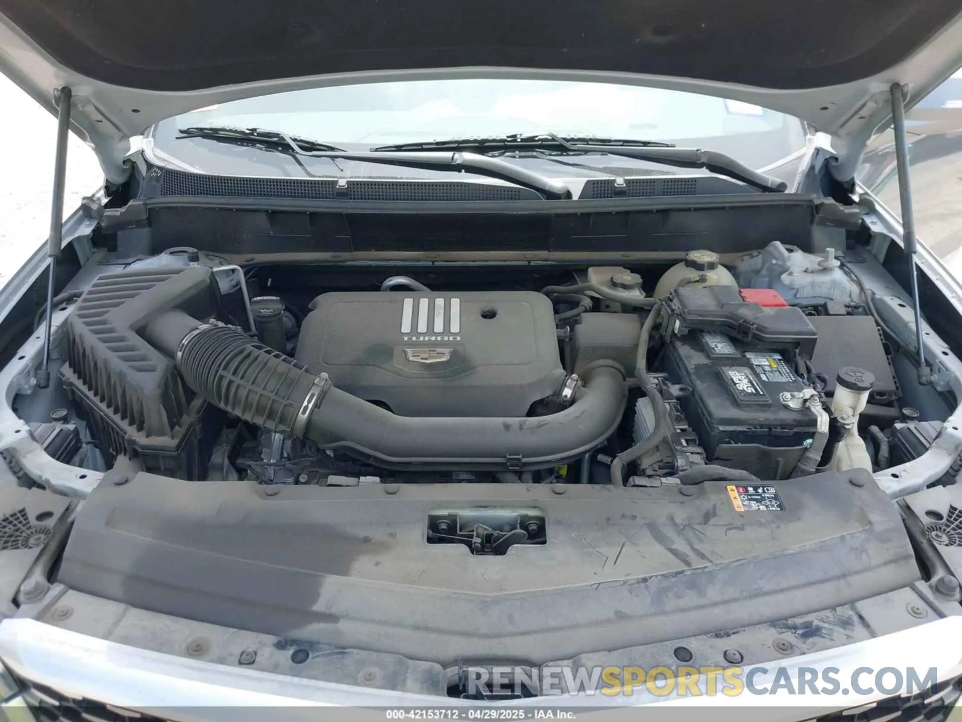10 Фотография поврежденного автомобиля 1GYKPAR43NZ120470 CADILLAC XT6 2022