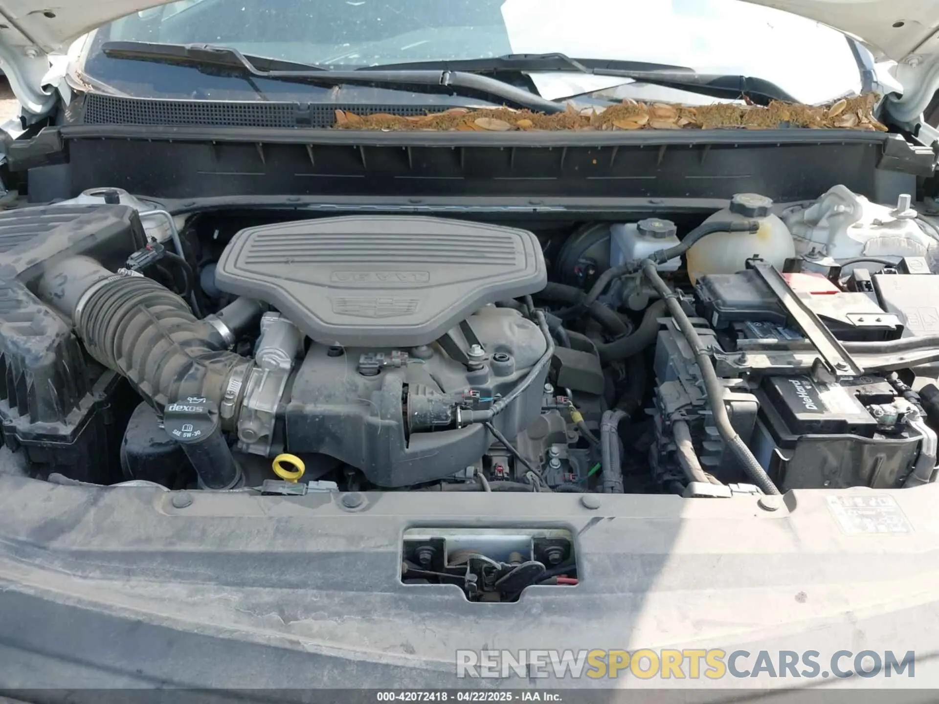 10 Photograph of a damaged car 1GYKPCRS2NZ127050 CADILLAC XT6 2022