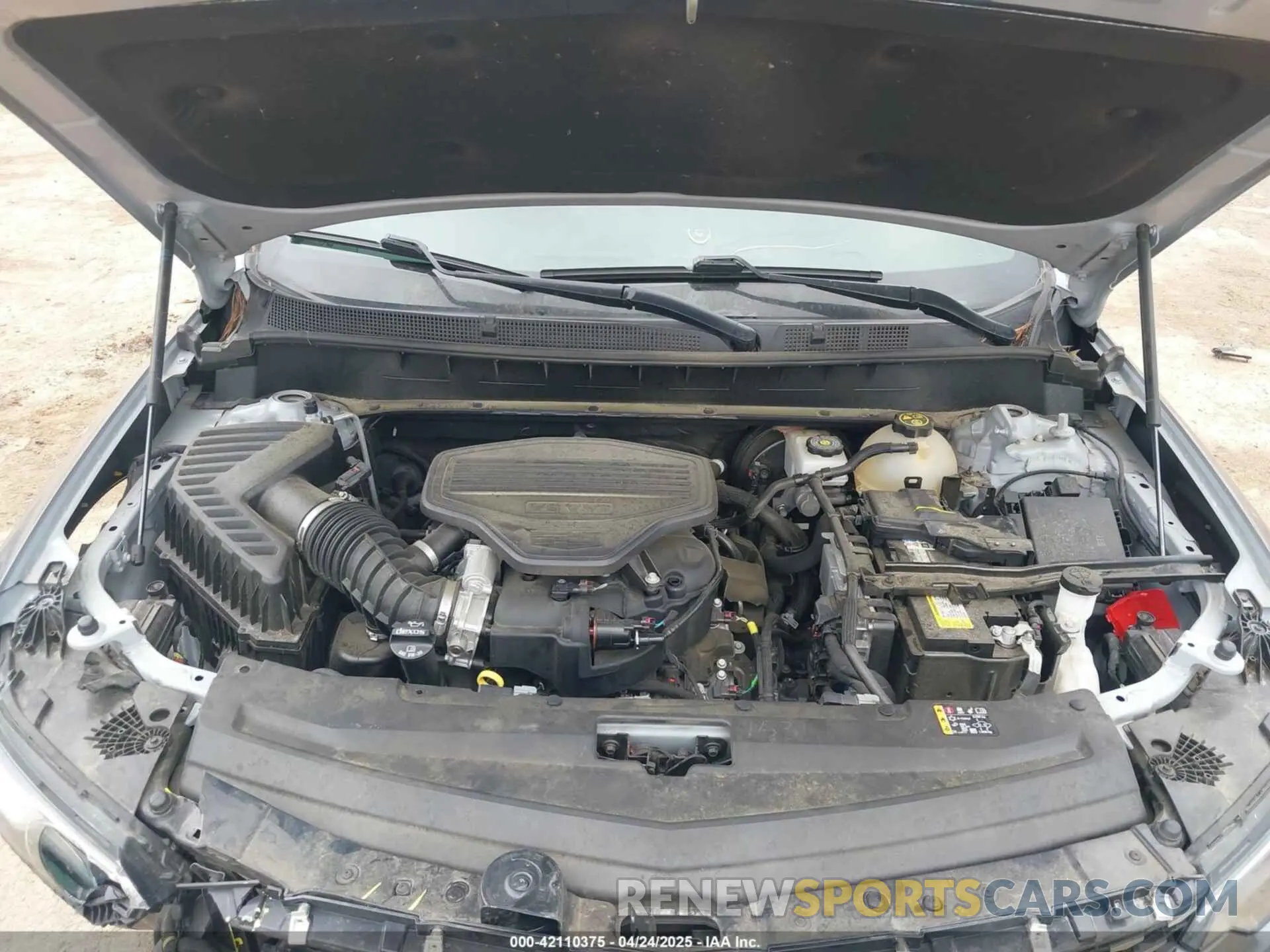 10 Фотография поврежденного автомобиля 1GYKPCRS9NZ108656 CADILLAC XT6 2022