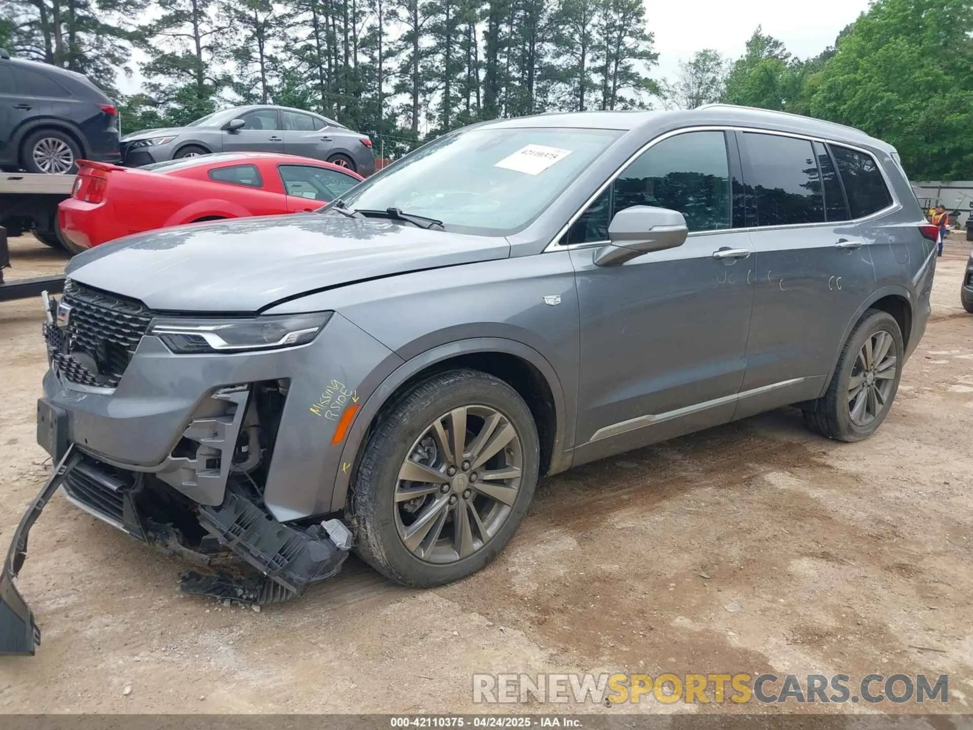 2 Фотография поврежденного автомобиля 1GYKPCRS9NZ108656 CADILLAC XT6 2022
