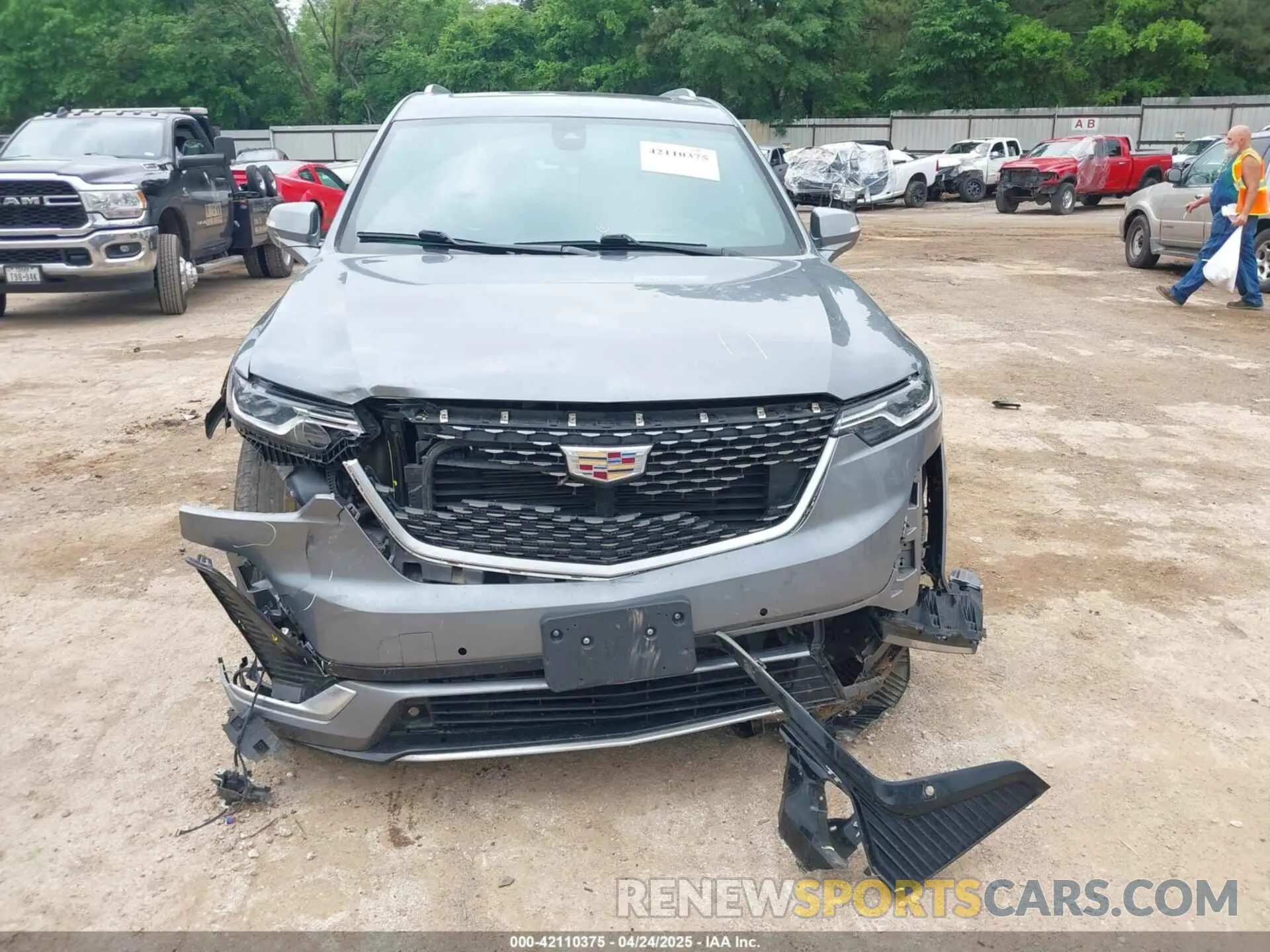 6 Фотография поврежденного автомобиля 1GYKPCRS9NZ108656 CADILLAC XT6 2022