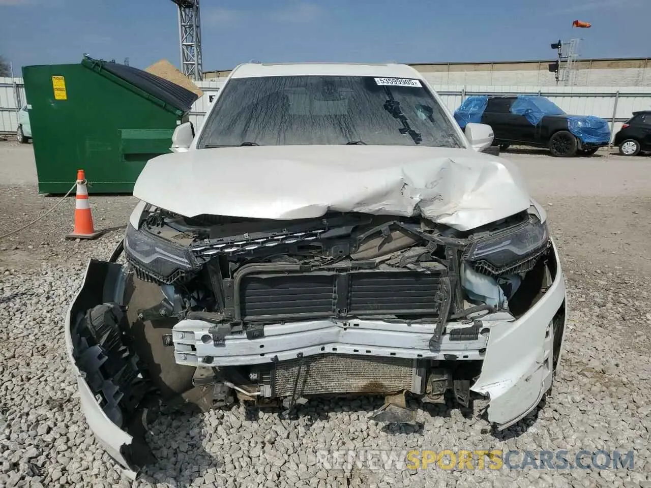 5 Фотография поврежденного автомобиля 1GYKPDRS0NZ117512 CADILLAC XT6 2022