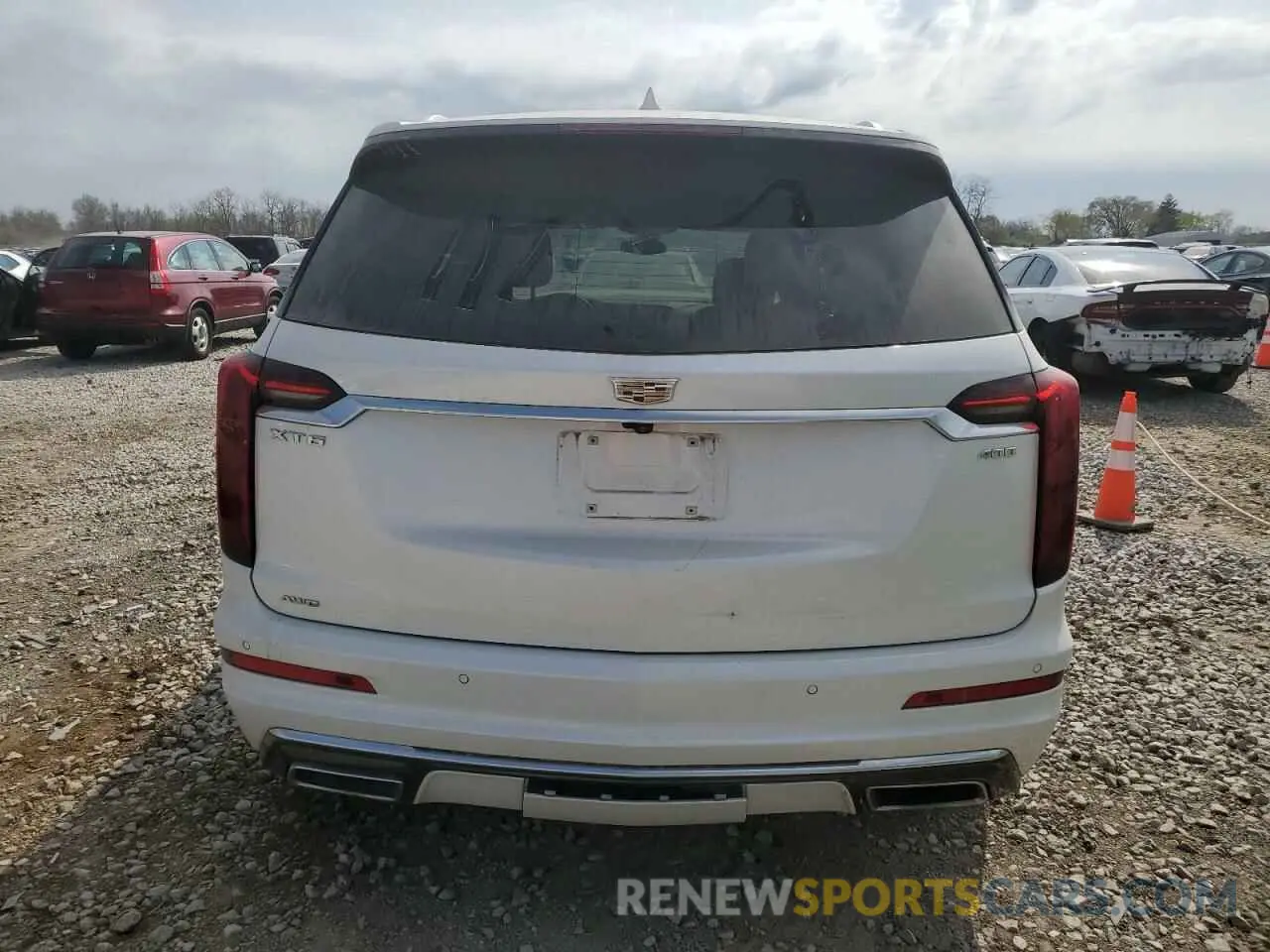 6 Фотография поврежденного автомобиля 1GYKPDRS0NZ117512 CADILLAC XT6 2022