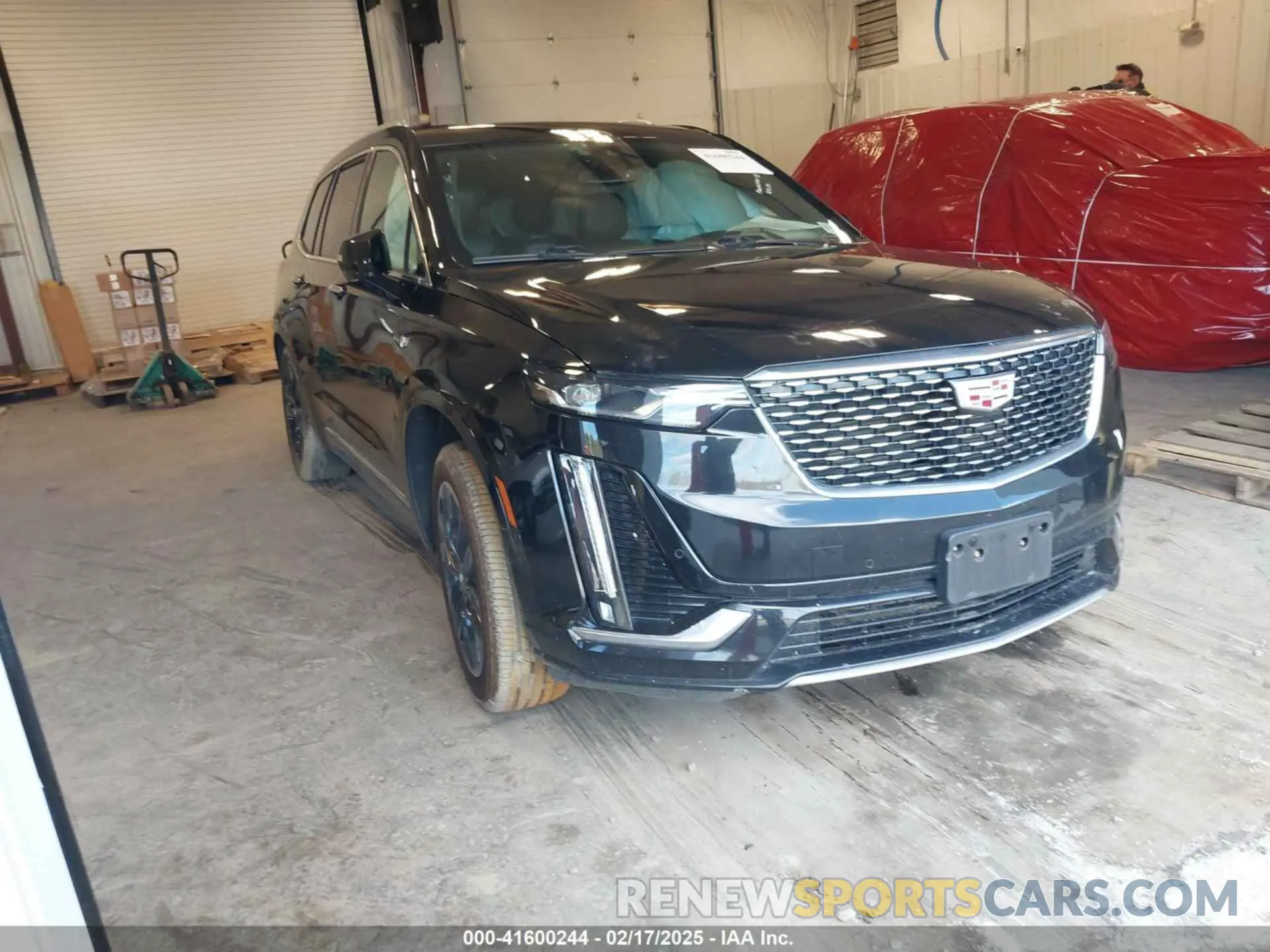 1 Photograph of a damaged car 1GYKPDRS0NZ131233 CADILLAC XT6 2022