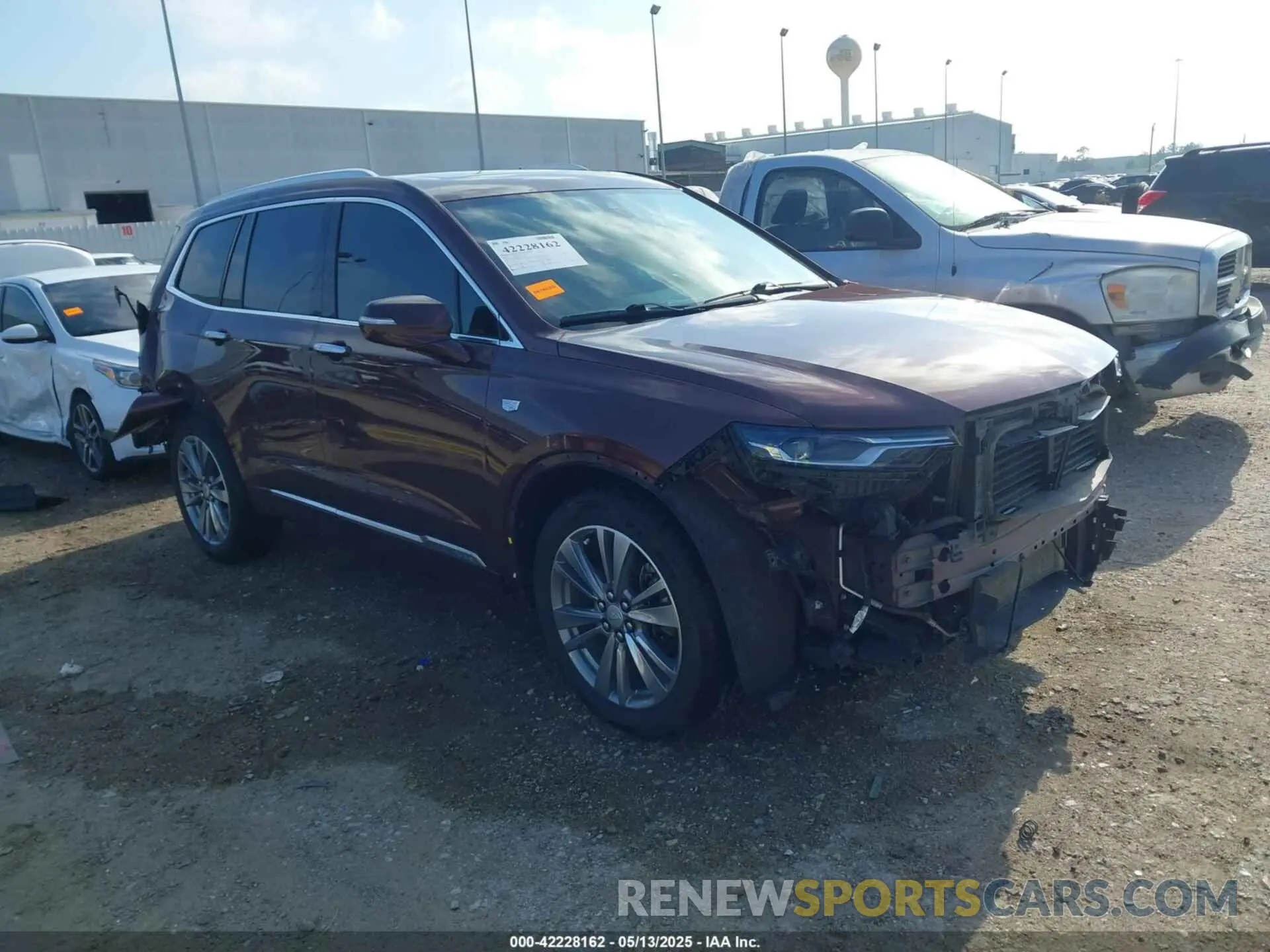 1 Photograph of a damaged car 1GYKPDRS1NZ117762 CADILLAC XT6 2022