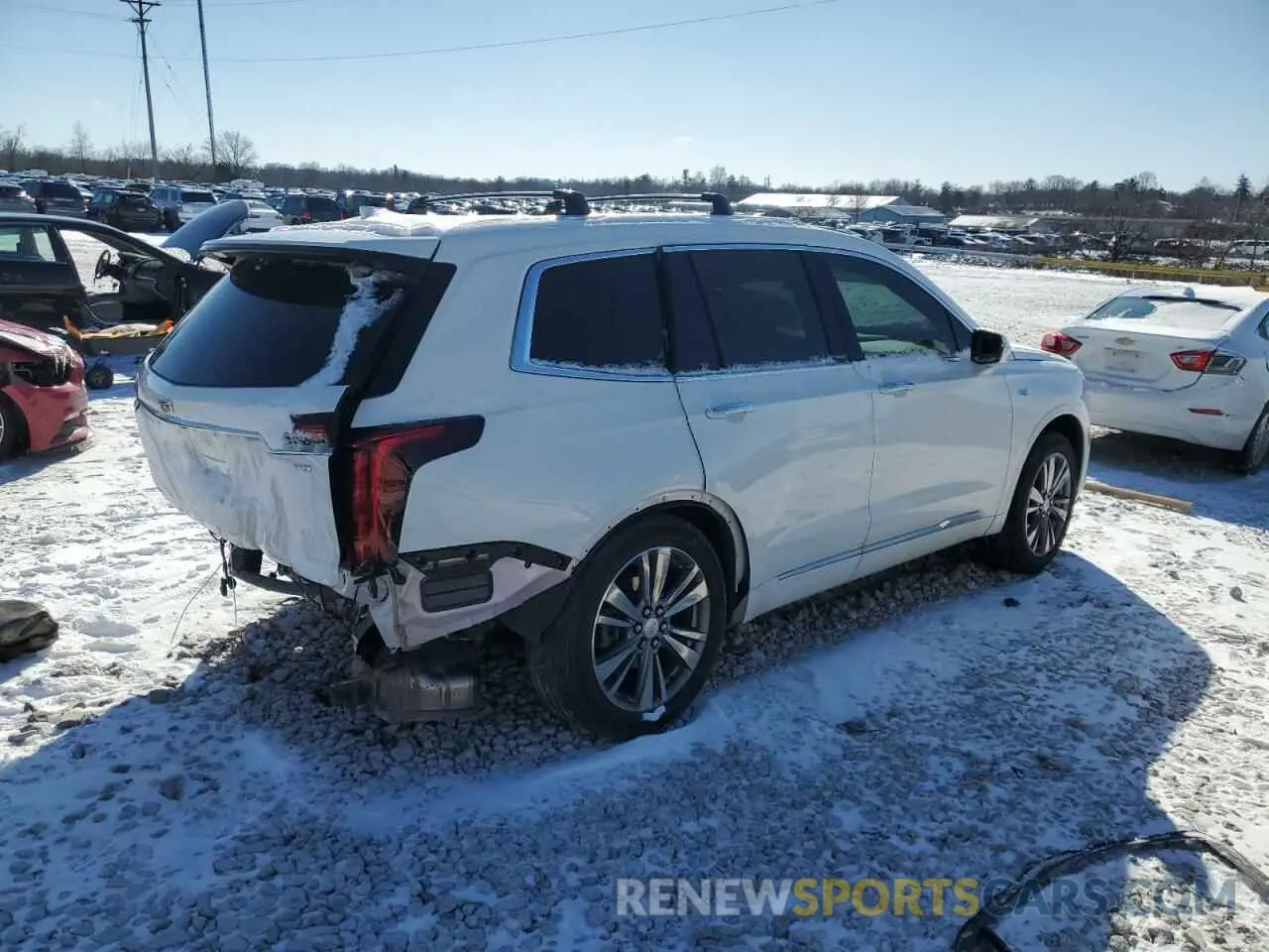 3 Photograph of a damaged car 1GYKPDRS3NZ127421 CADILLAC XT6 2022