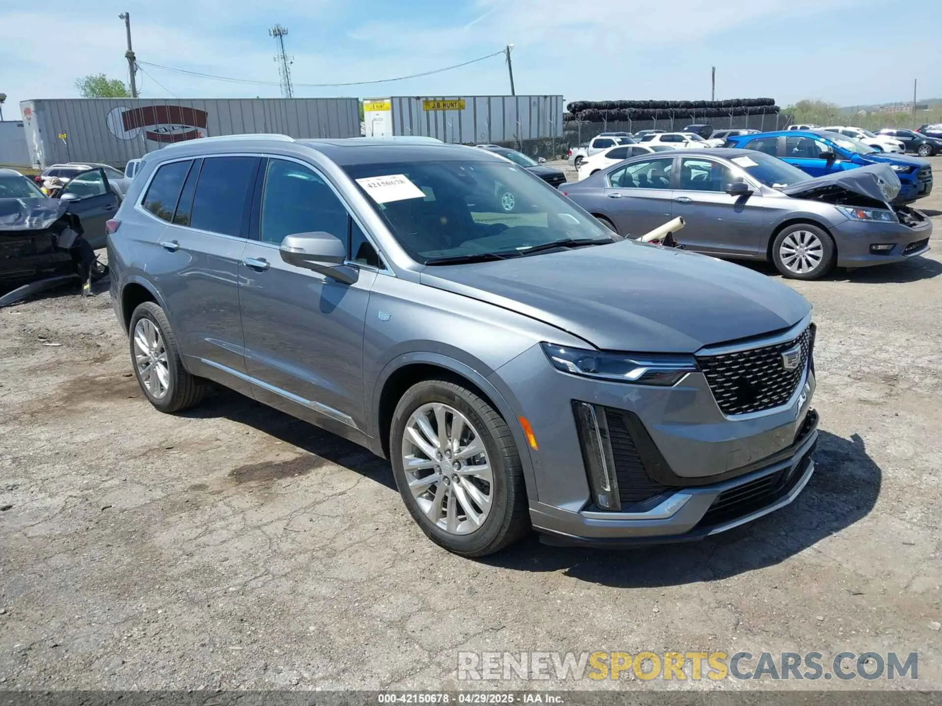 1 Photograph of a damaged car 1GYKPDRS4NZ146284 CADILLAC XT6 2022