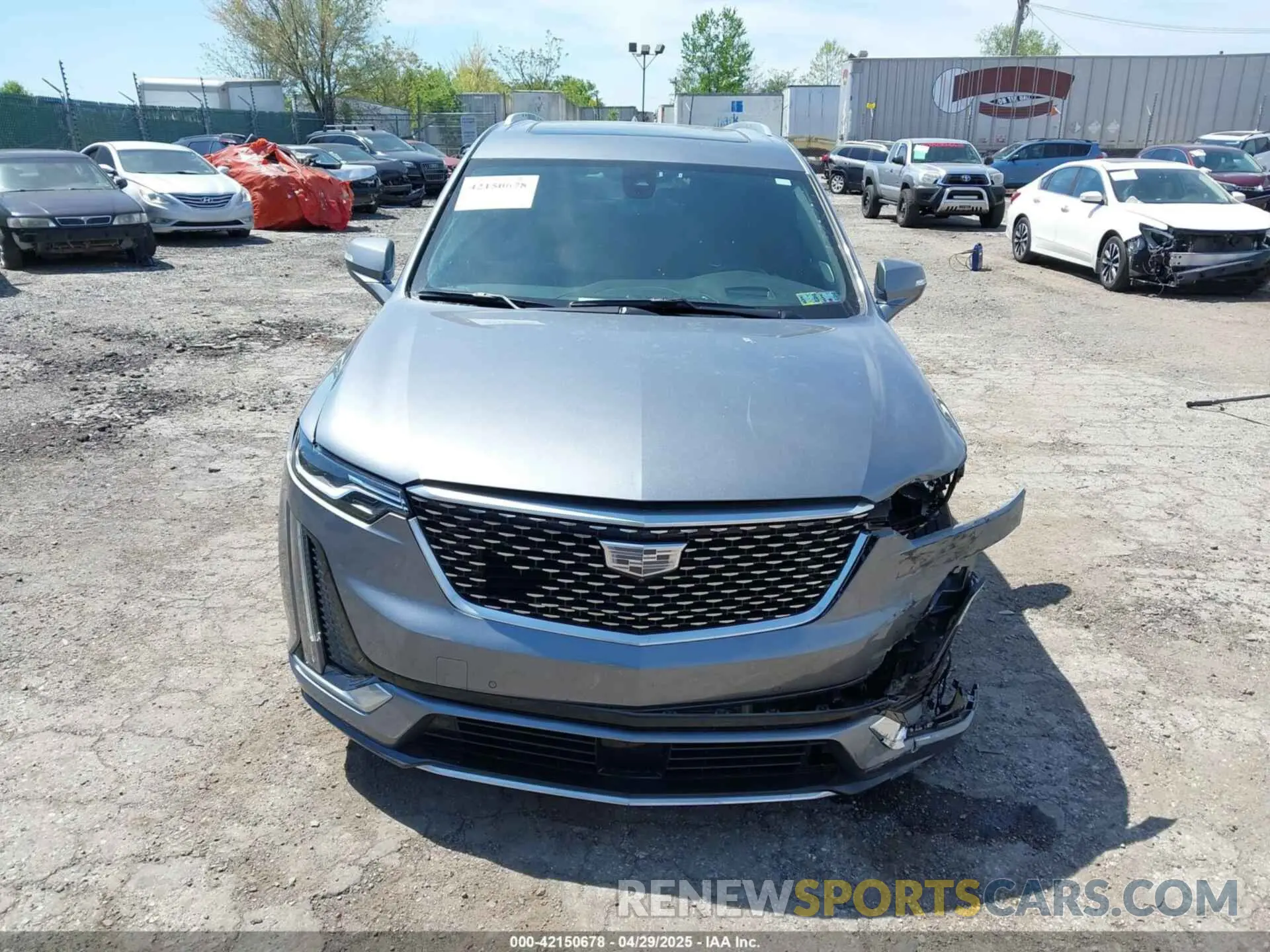 13 Photograph of a damaged car 1GYKPDRS4NZ146284 CADILLAC XT6 2022